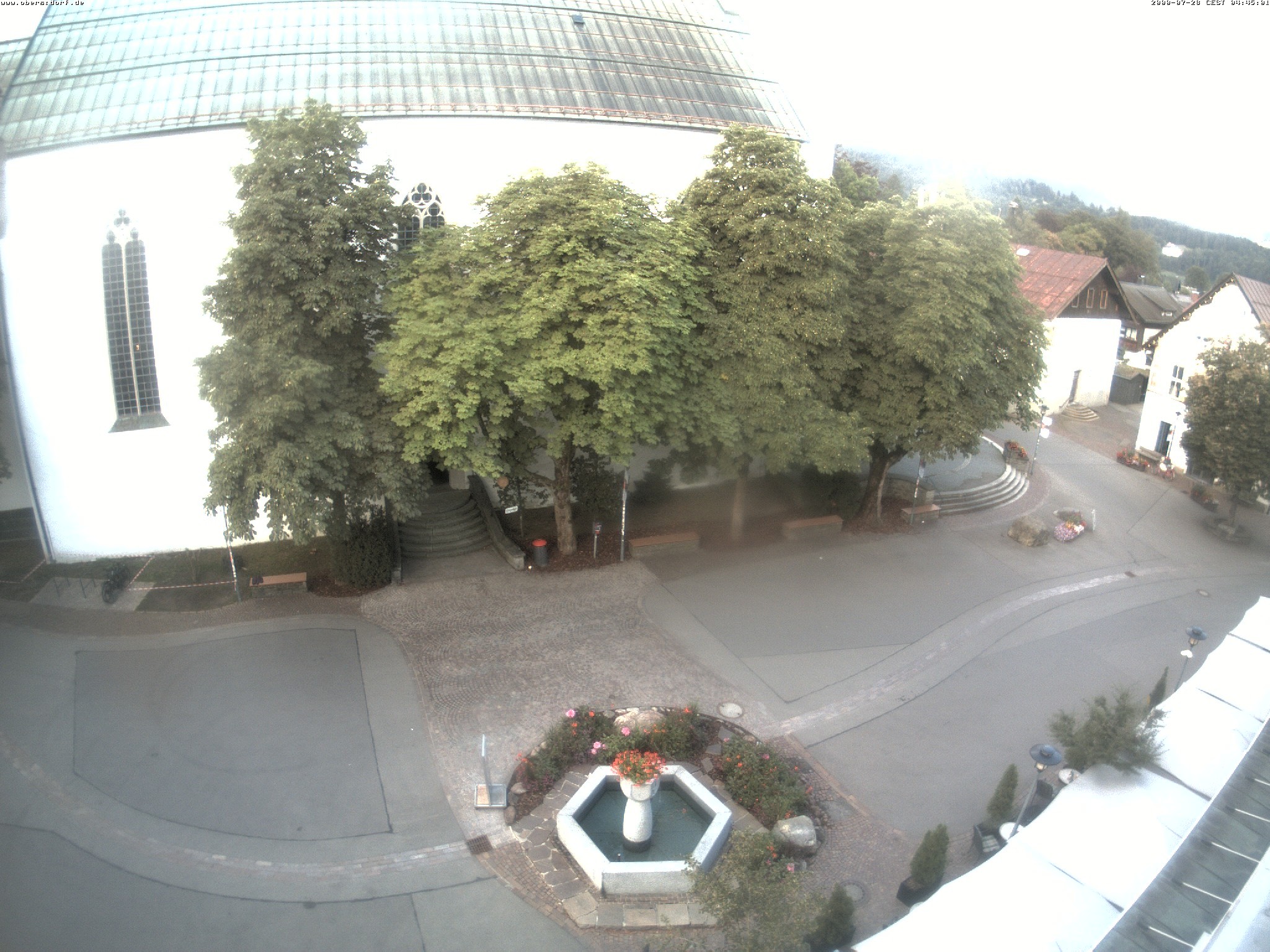 Archiv Foto Webcam Oberstdorf Markplatz