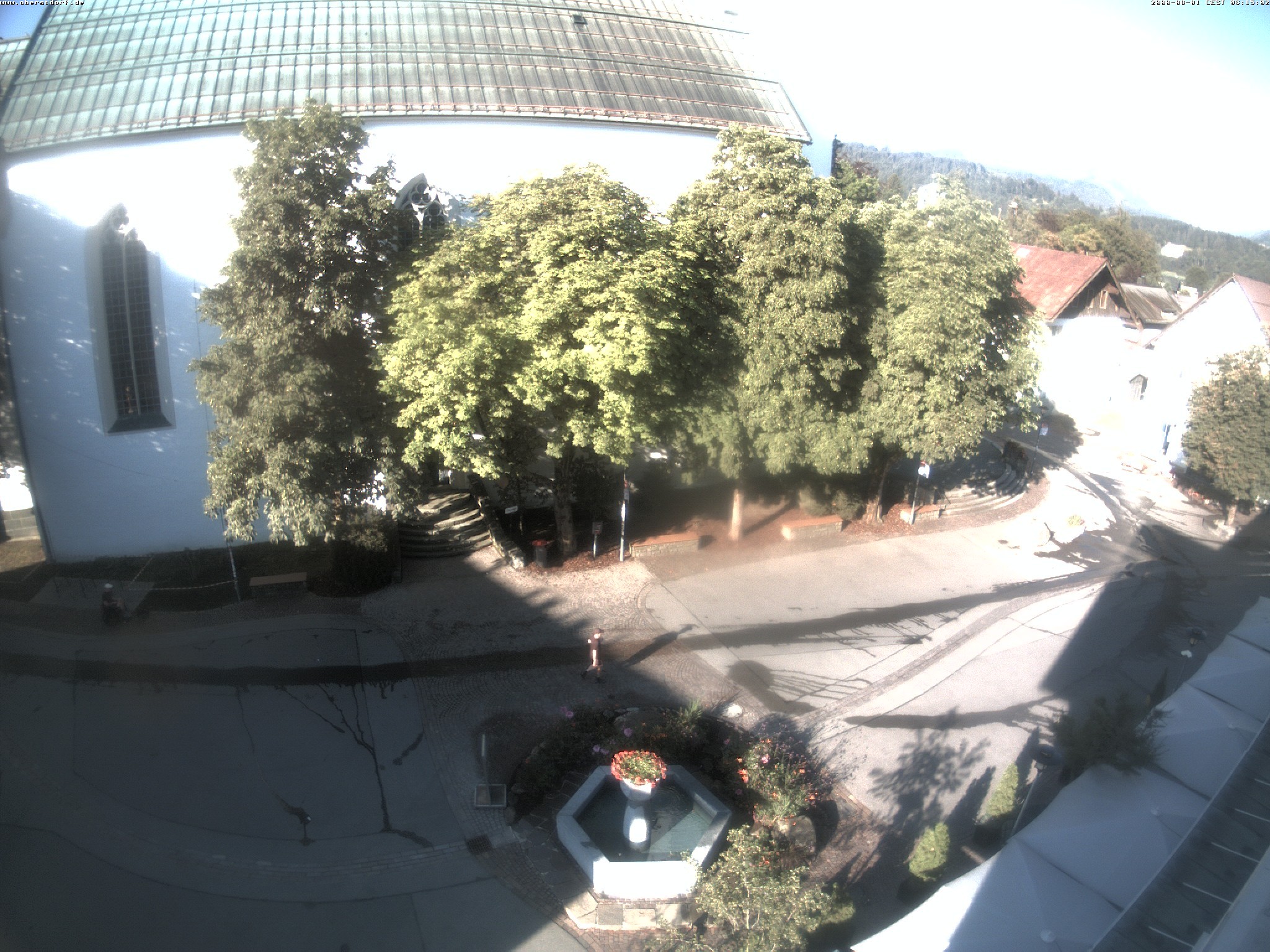 Archiv Foto Webcam Oberstdorf Markplatz