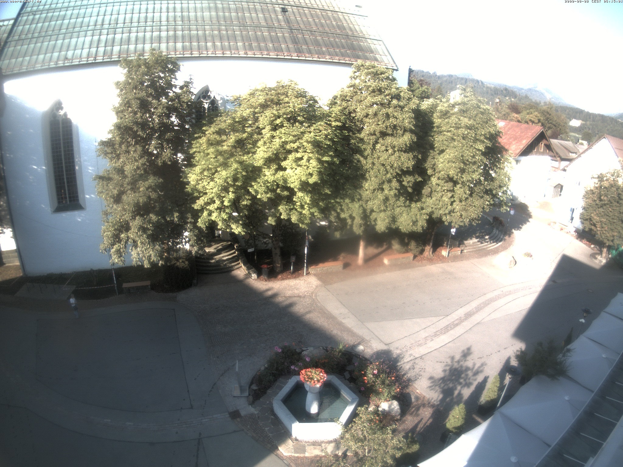 Archiv Foto Webcam Oberstdorf Markplatz
