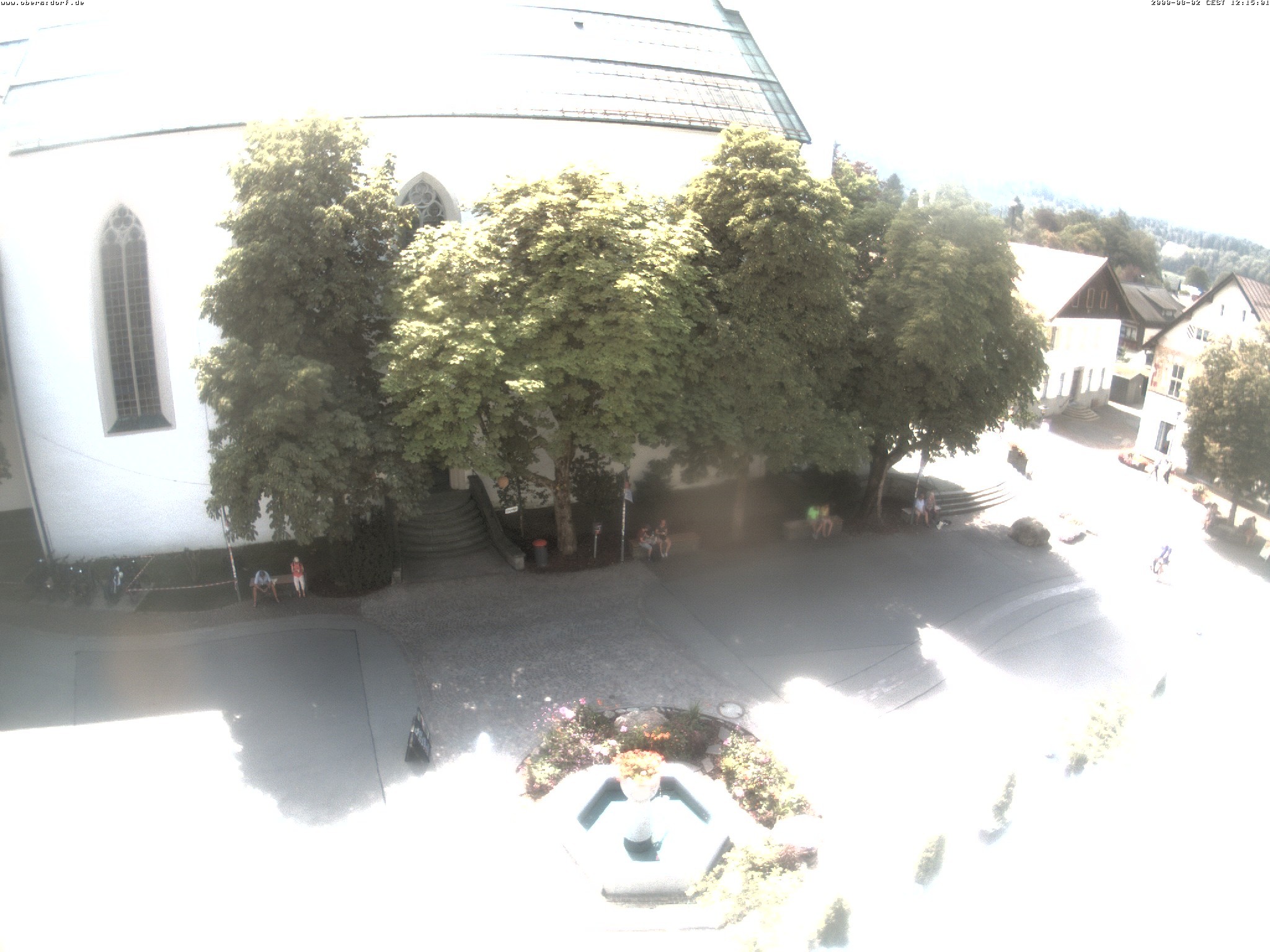 Archiv Foto Webcam Oberstdorf Markplatz