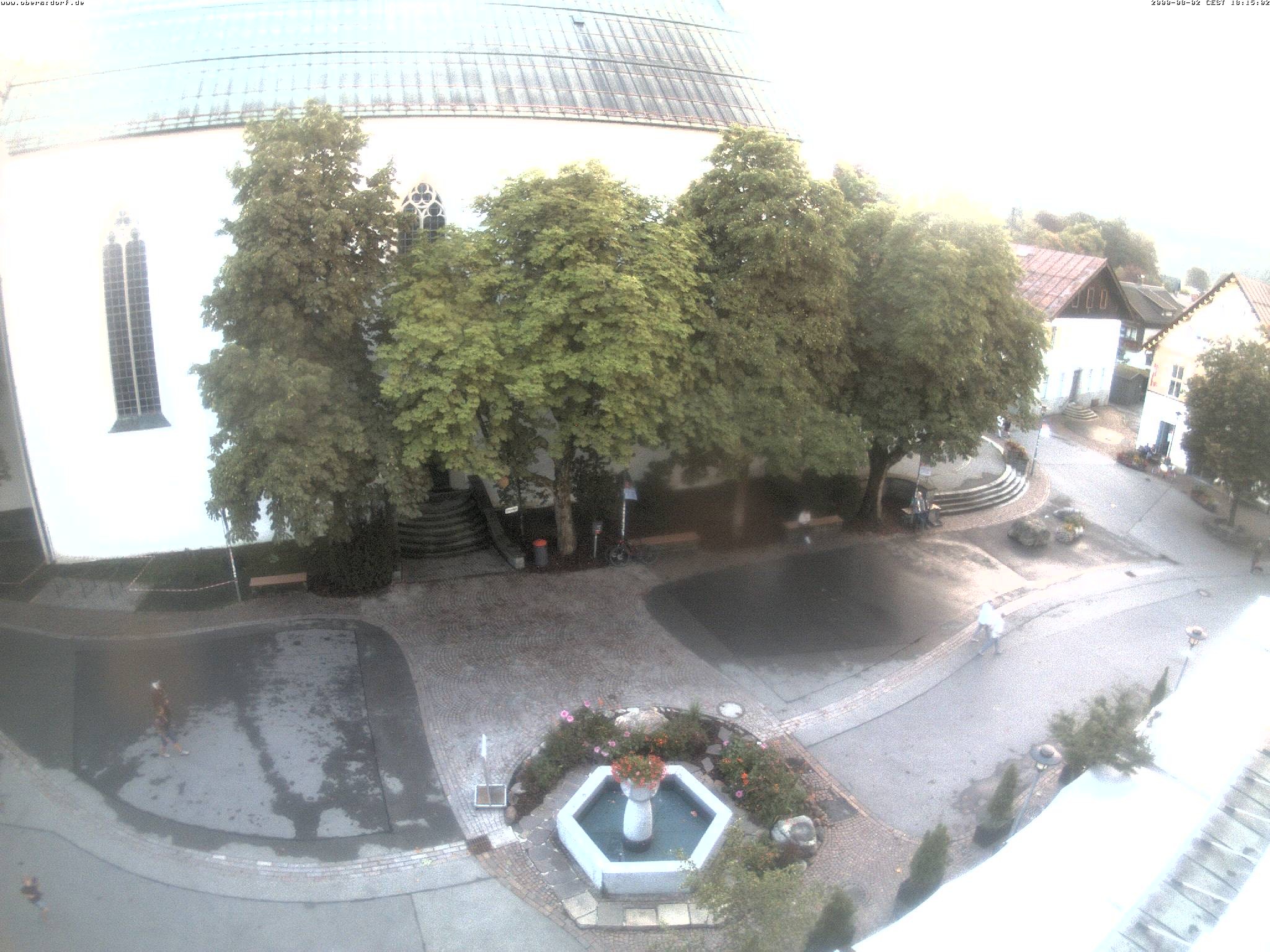 Archiv Foto Webcam Oberstdorf Markplatz
