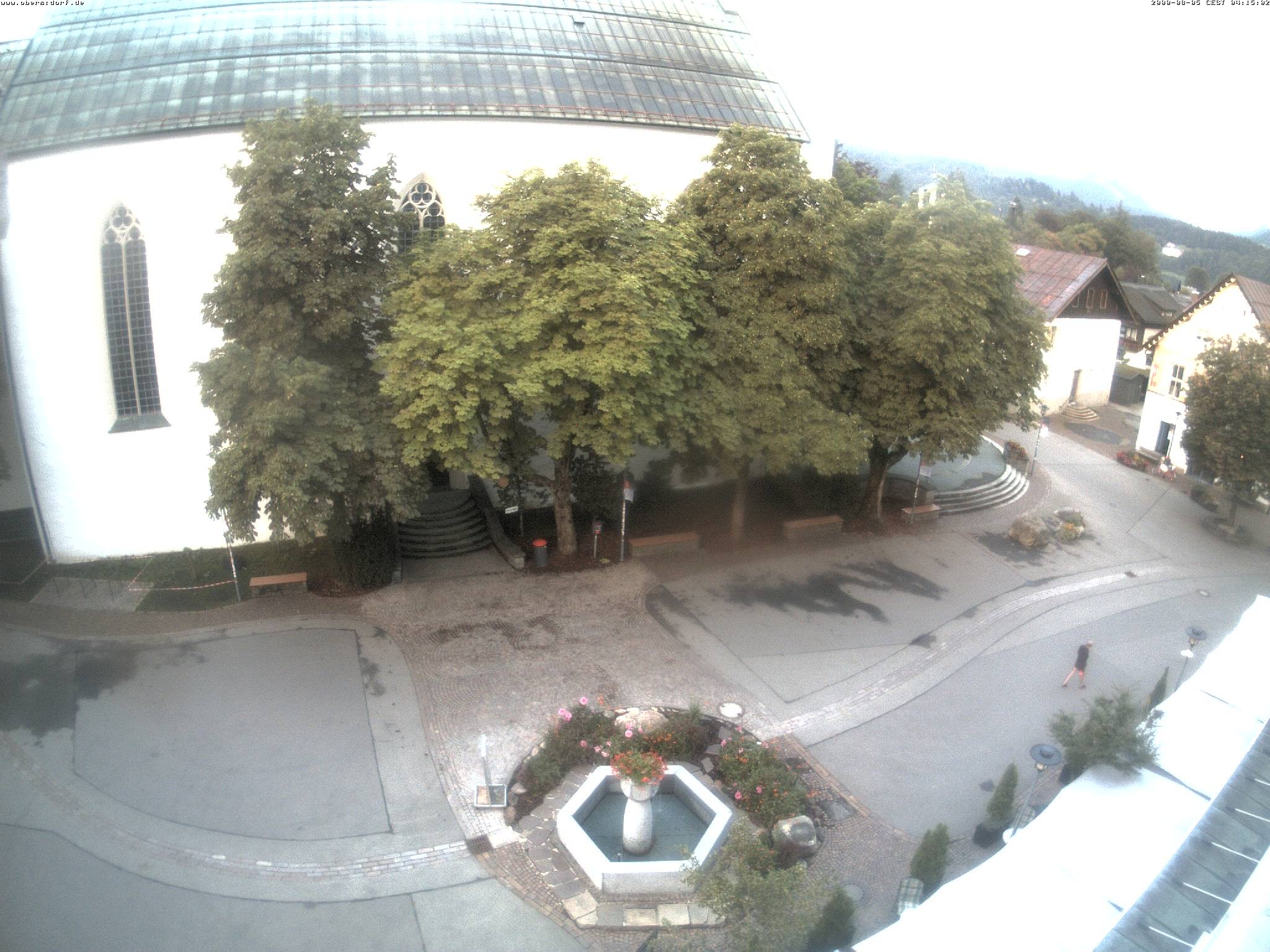 Archiv Foto Webcam Oberstdorf Markplatz