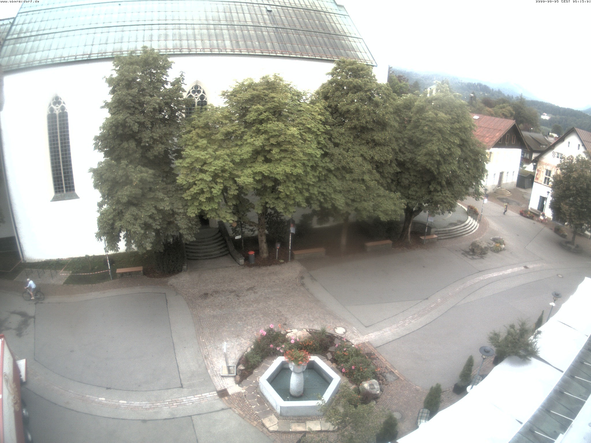 Archiv Foto Webcam Oberstdorf Markplatz