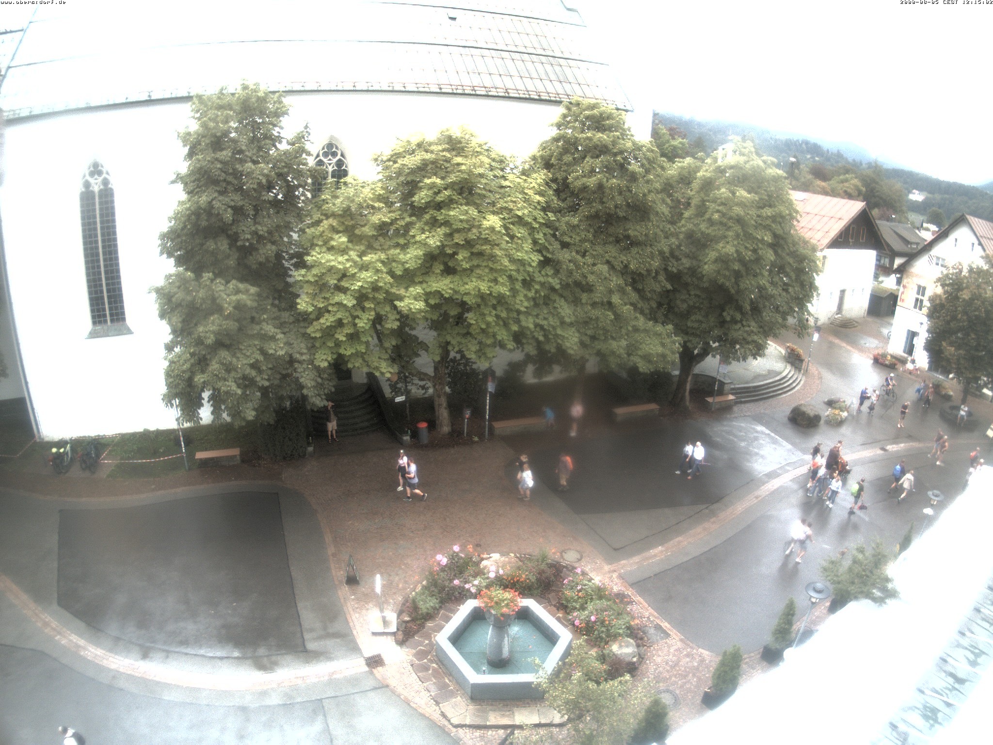 Archiv Foto Webcam Oberstdorf Markplatz