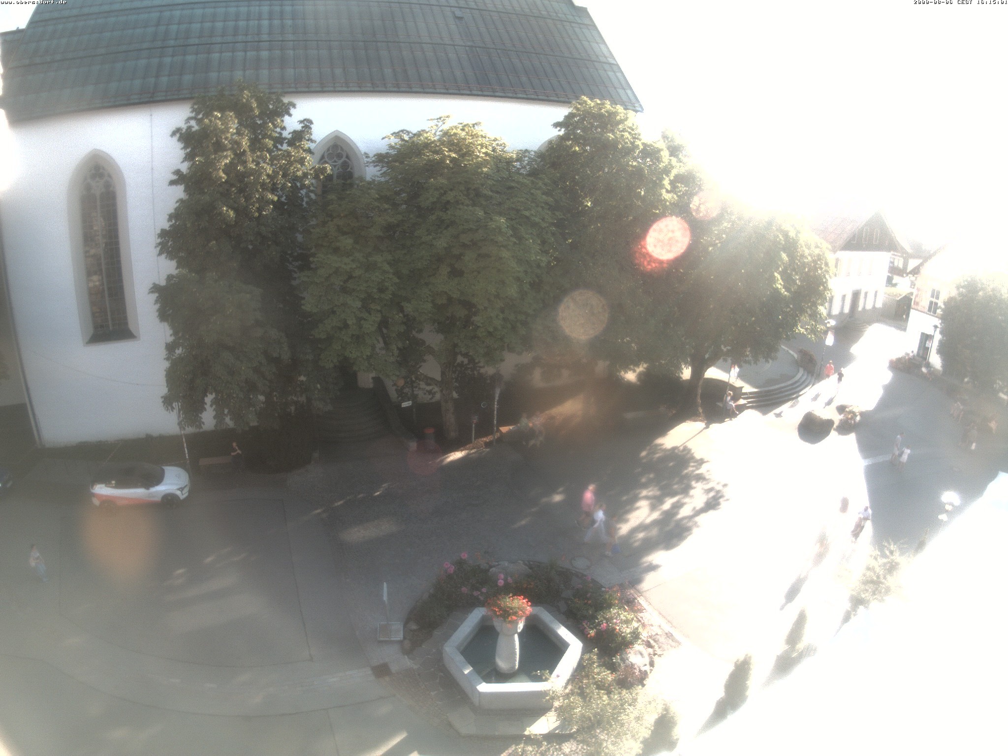 Archiv Foto Webcam Oberstdorf Markplatz