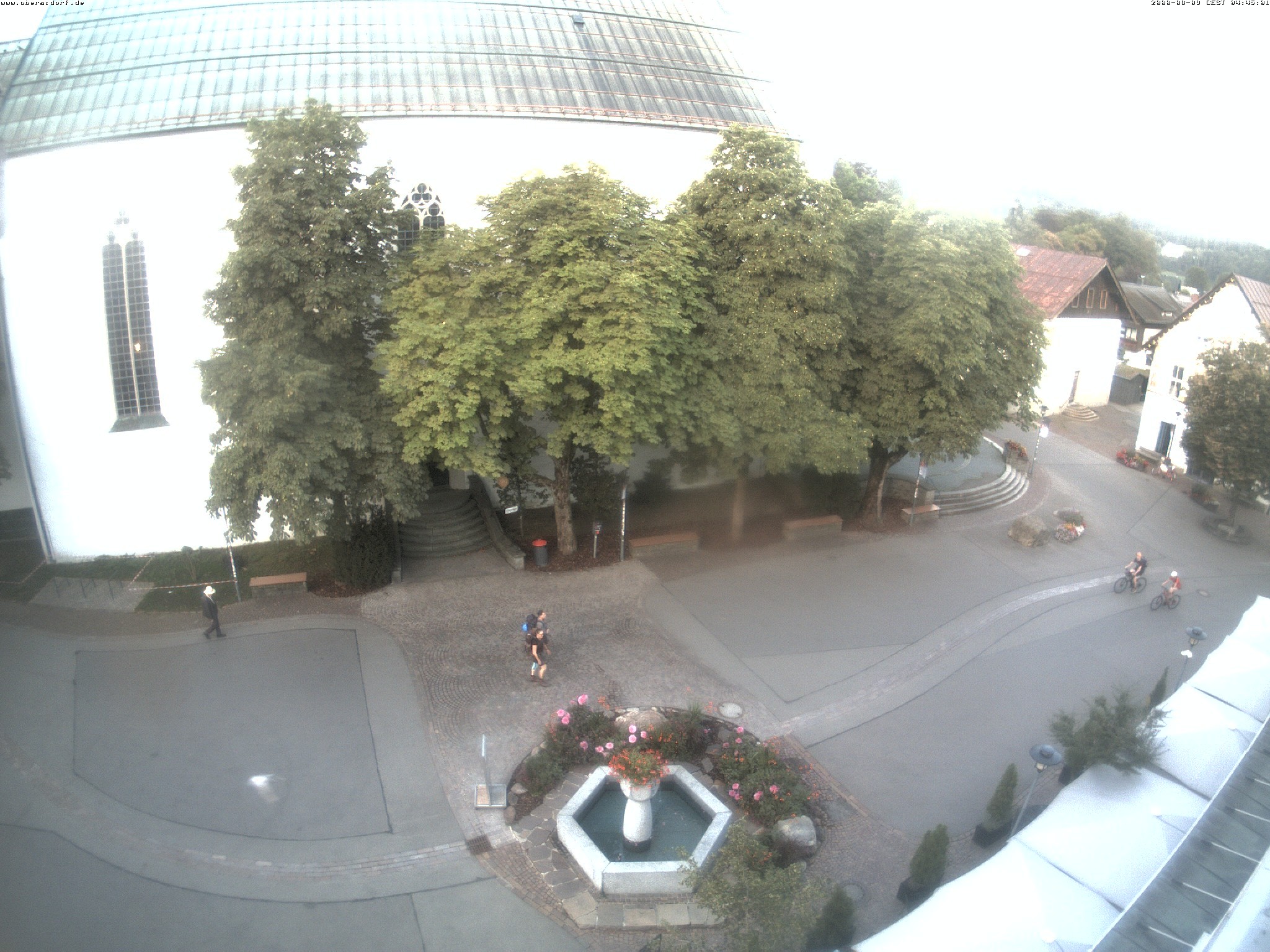 Archiv Foto Webcam Oberstdorf Markplatz