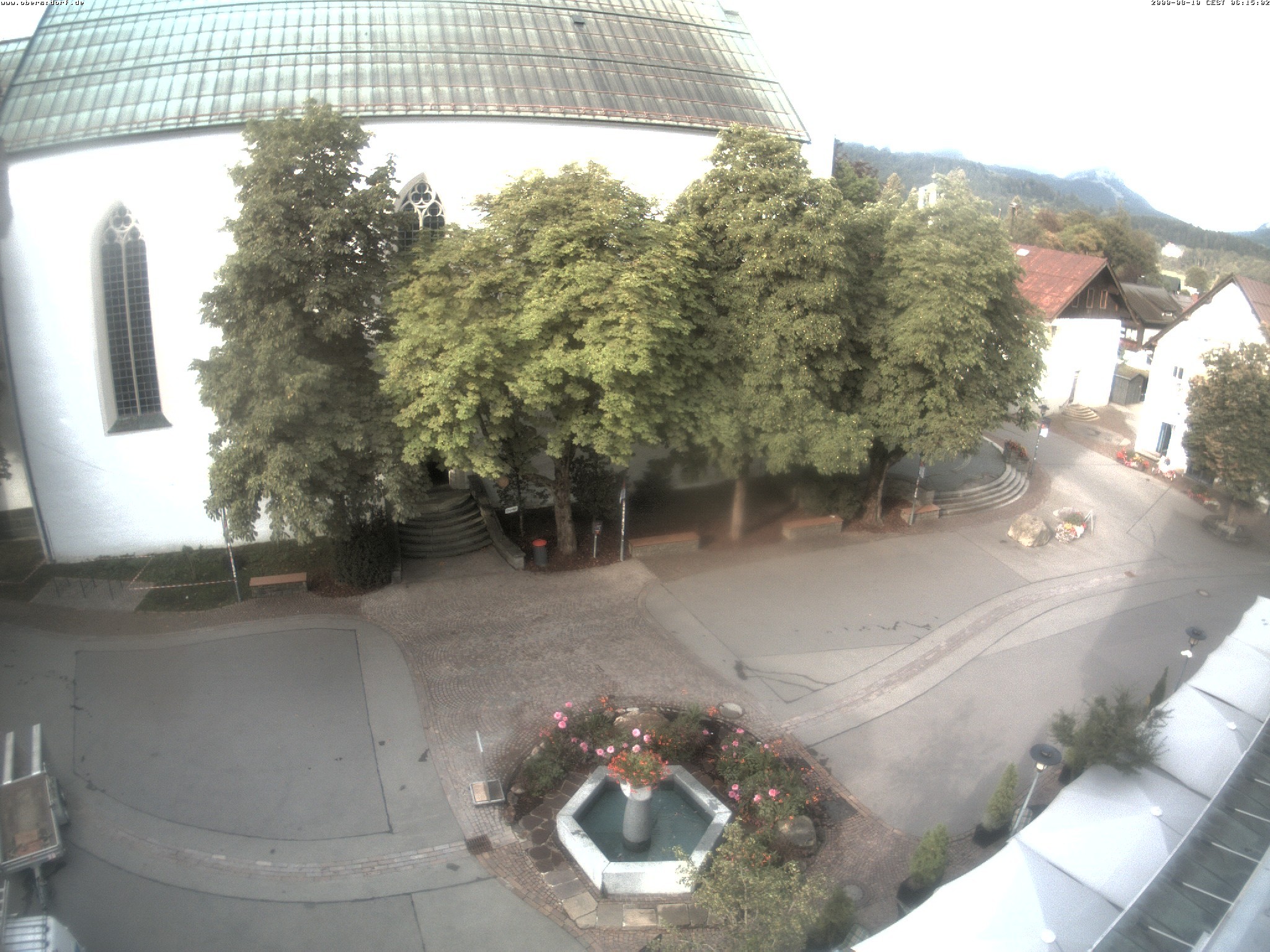 Archiv Foto Webcam Oberstdorf Markplatz