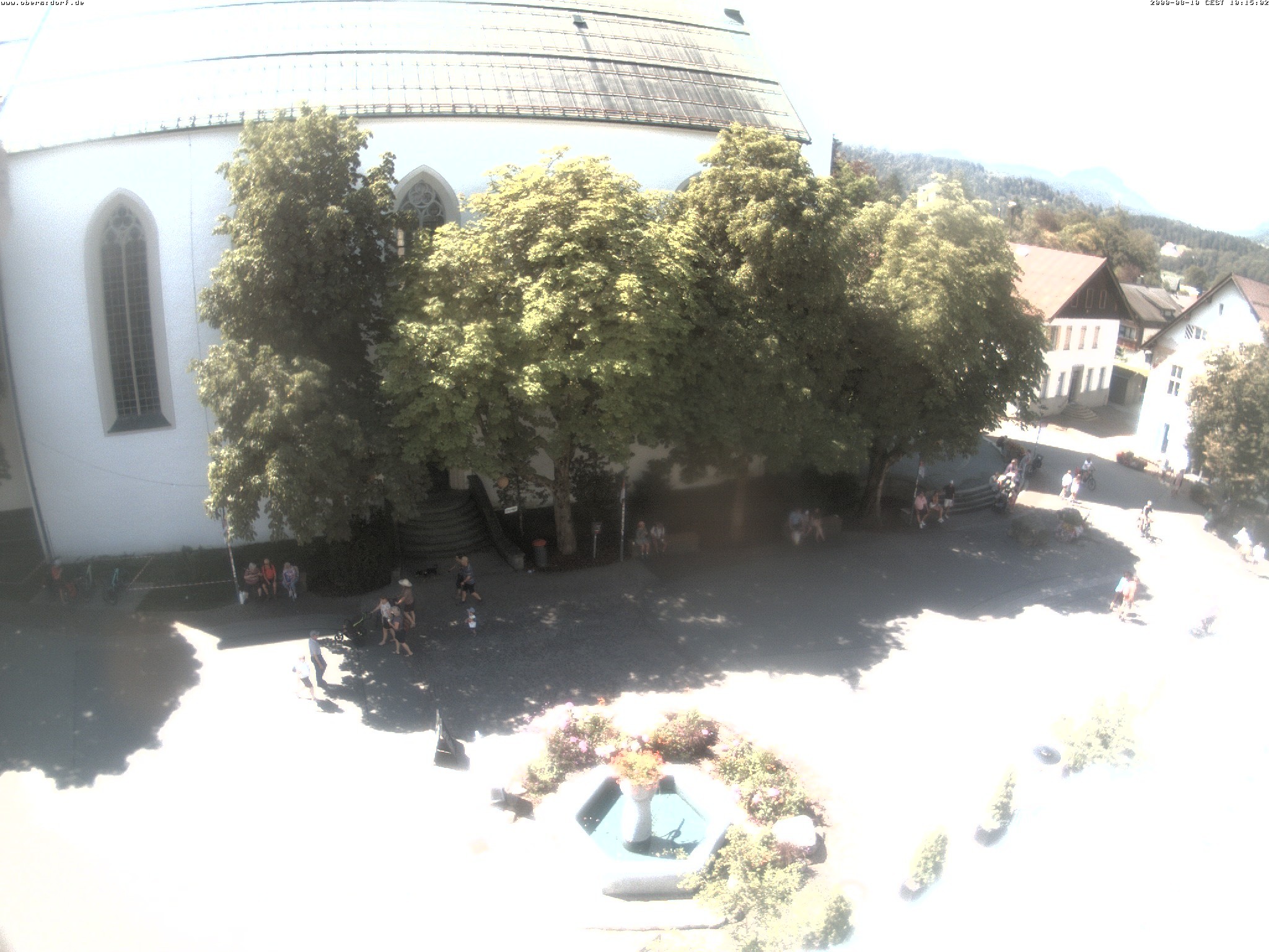 Archiv Foto Webcam Oberstdorf Markplatz