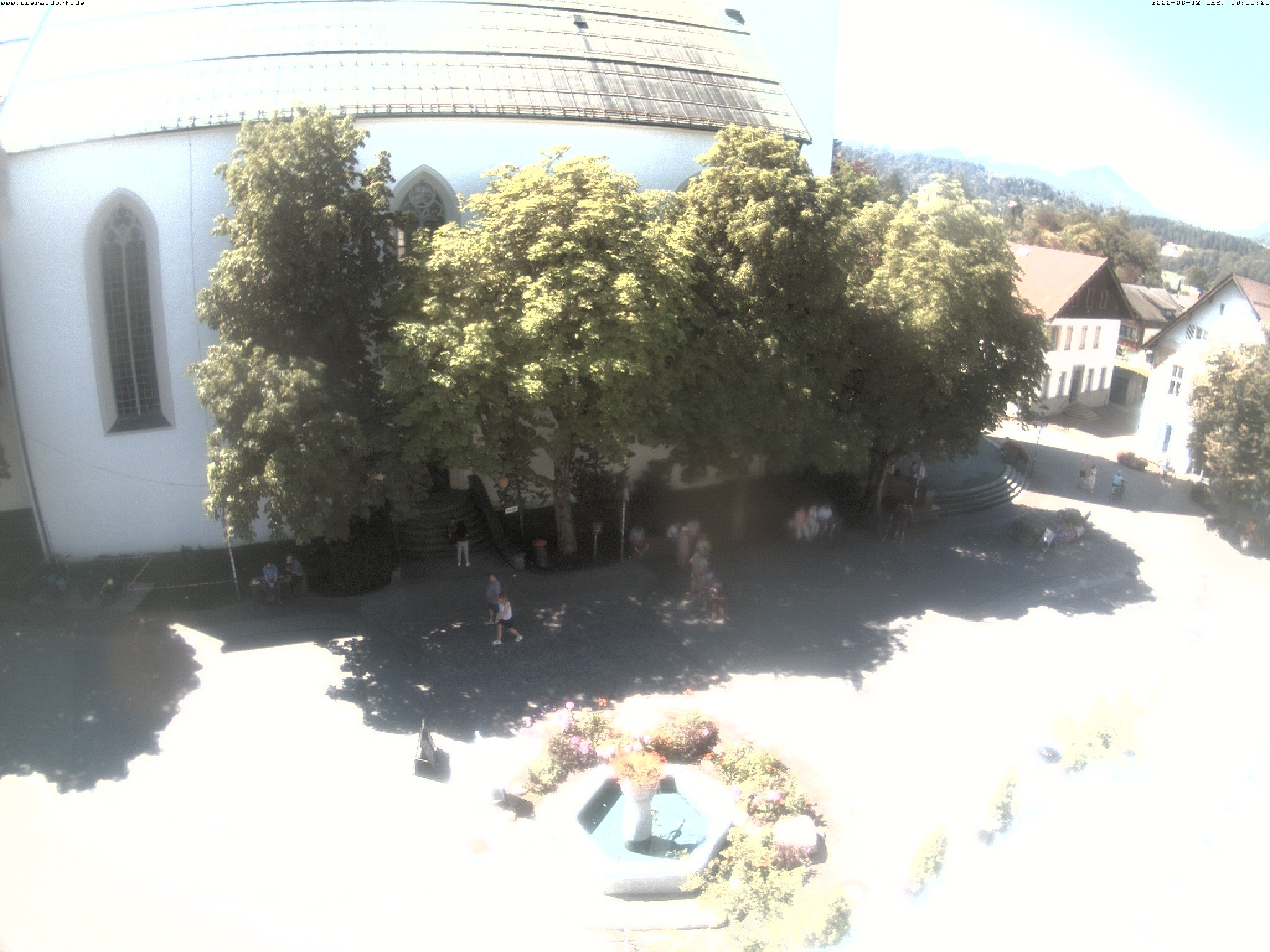 Archived image Webcam Oberstdorf Town Square