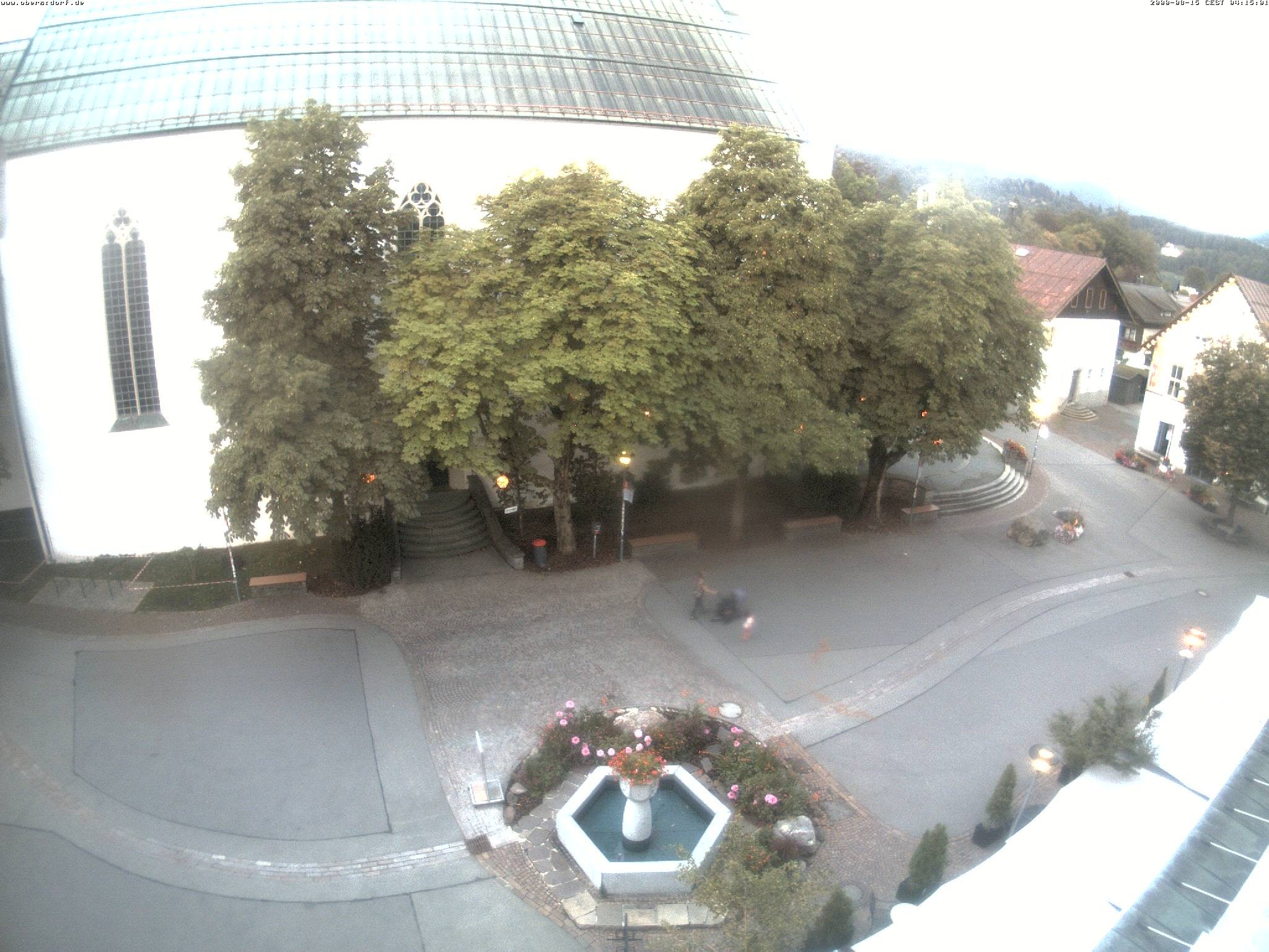 Archiv Foto Webcam Oberstdorf Markplatz