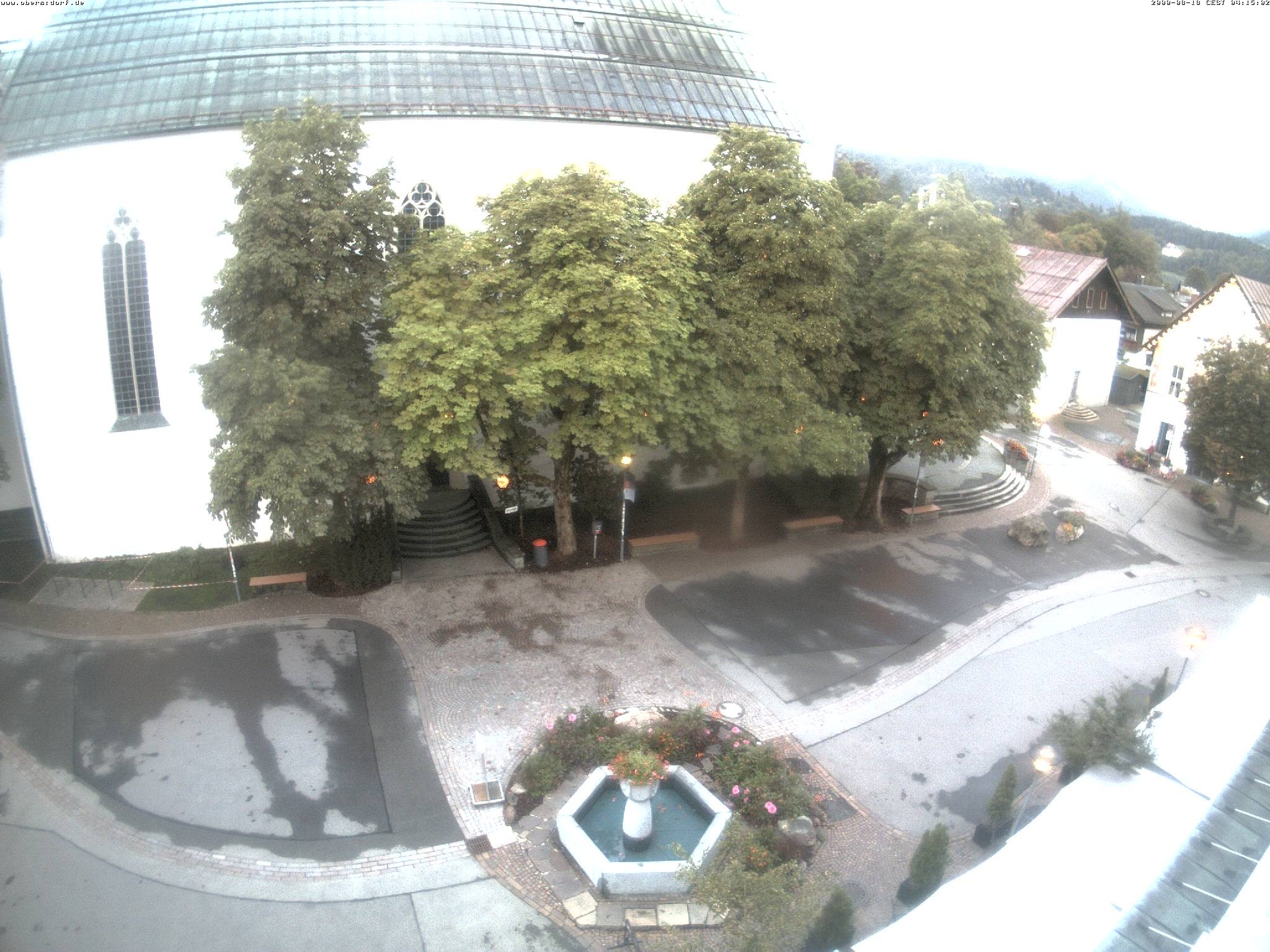 Archiv Foto Webcam Oberstdorf Markplatz
