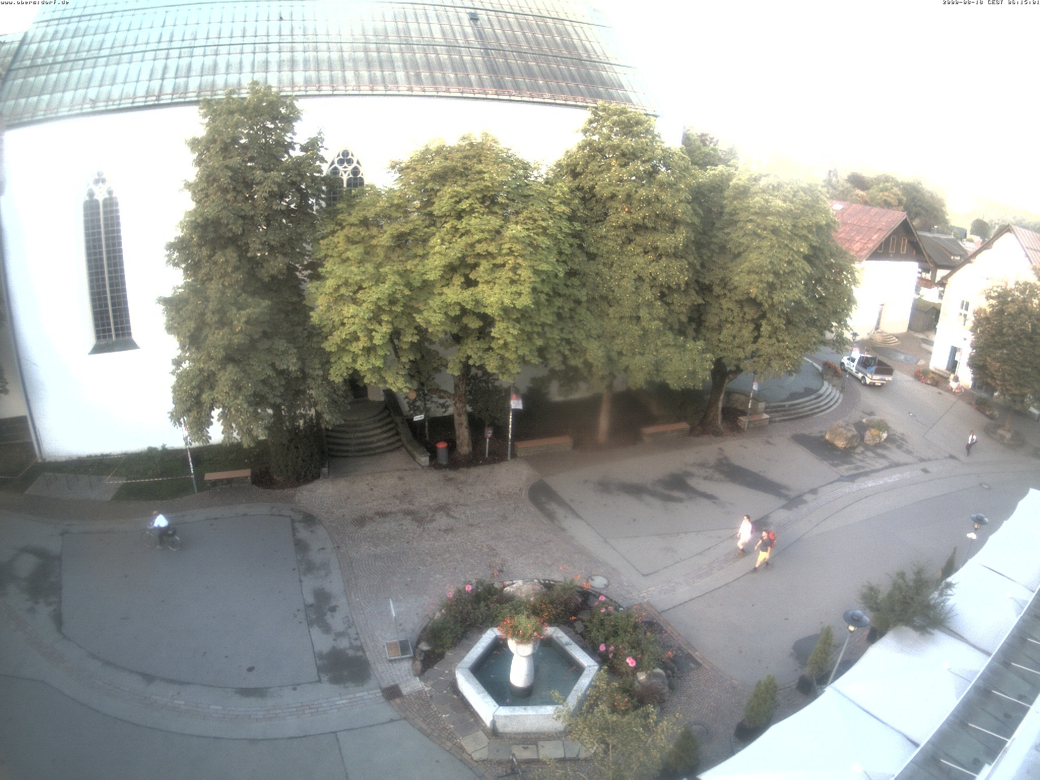 Archiv Foto Webcam Oberstdorf Markplatz