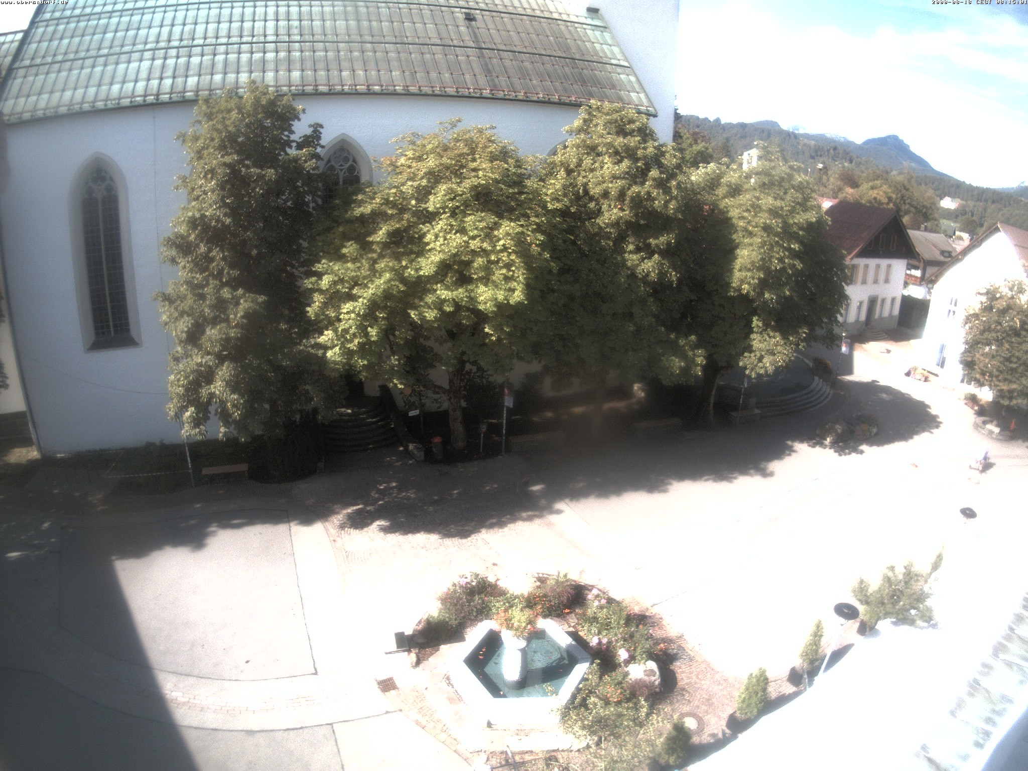 Archiv Foto Webcam Oberstdorf Markplatz