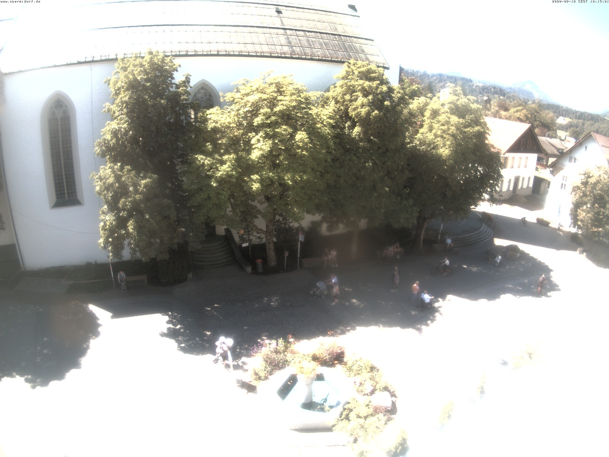 Archiv Foto Webcam Oberstdorf Markplatz
