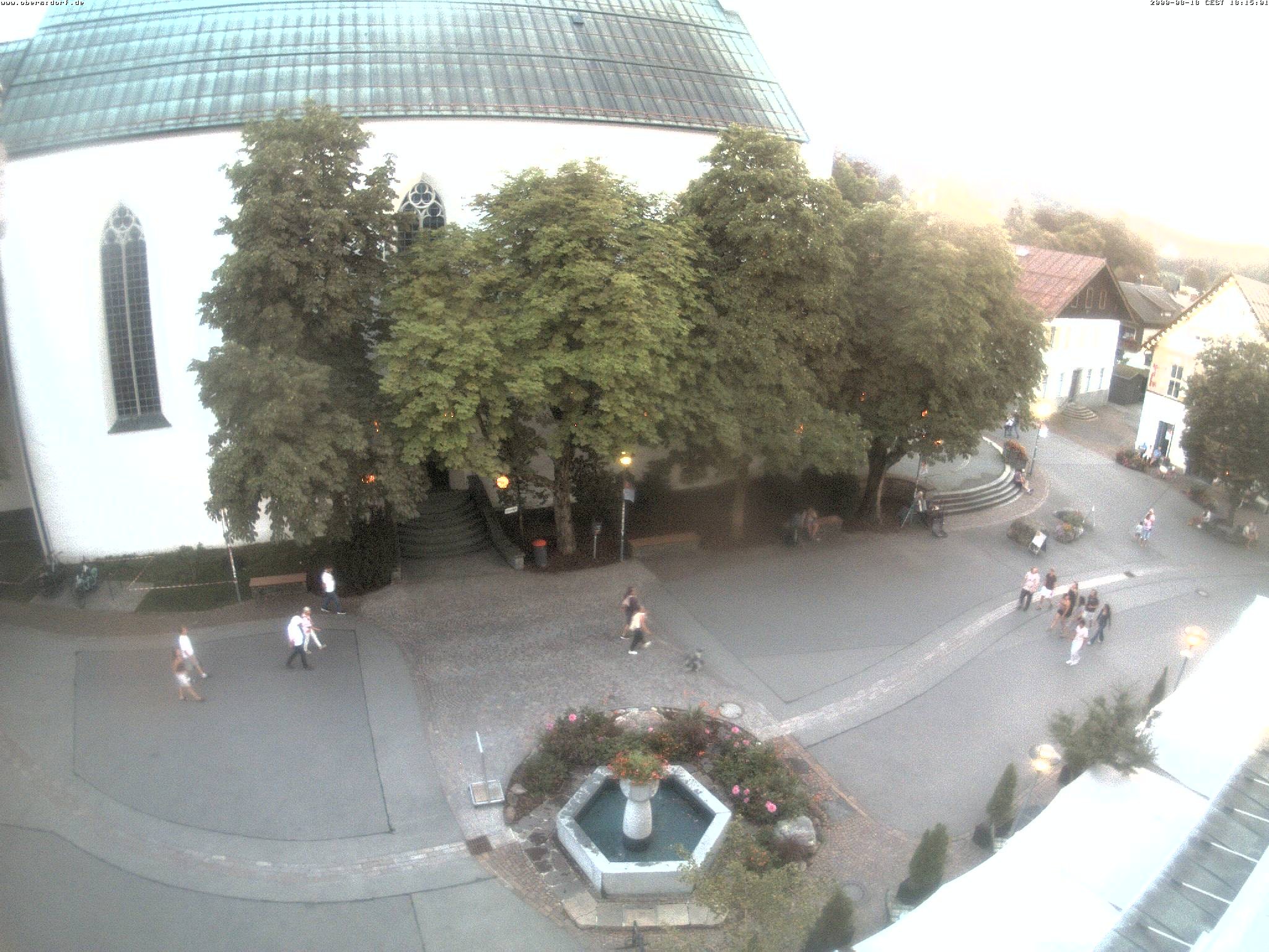 Archiv Foto Webcam Oberstdorf Markplatz