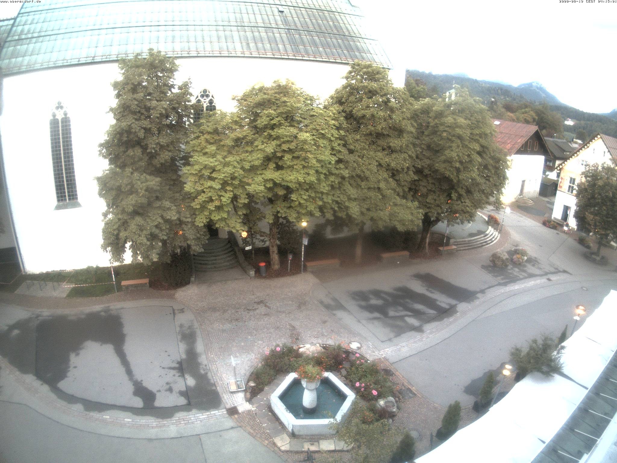 Archiv Foto Webcam Oberstdorf Markplatz