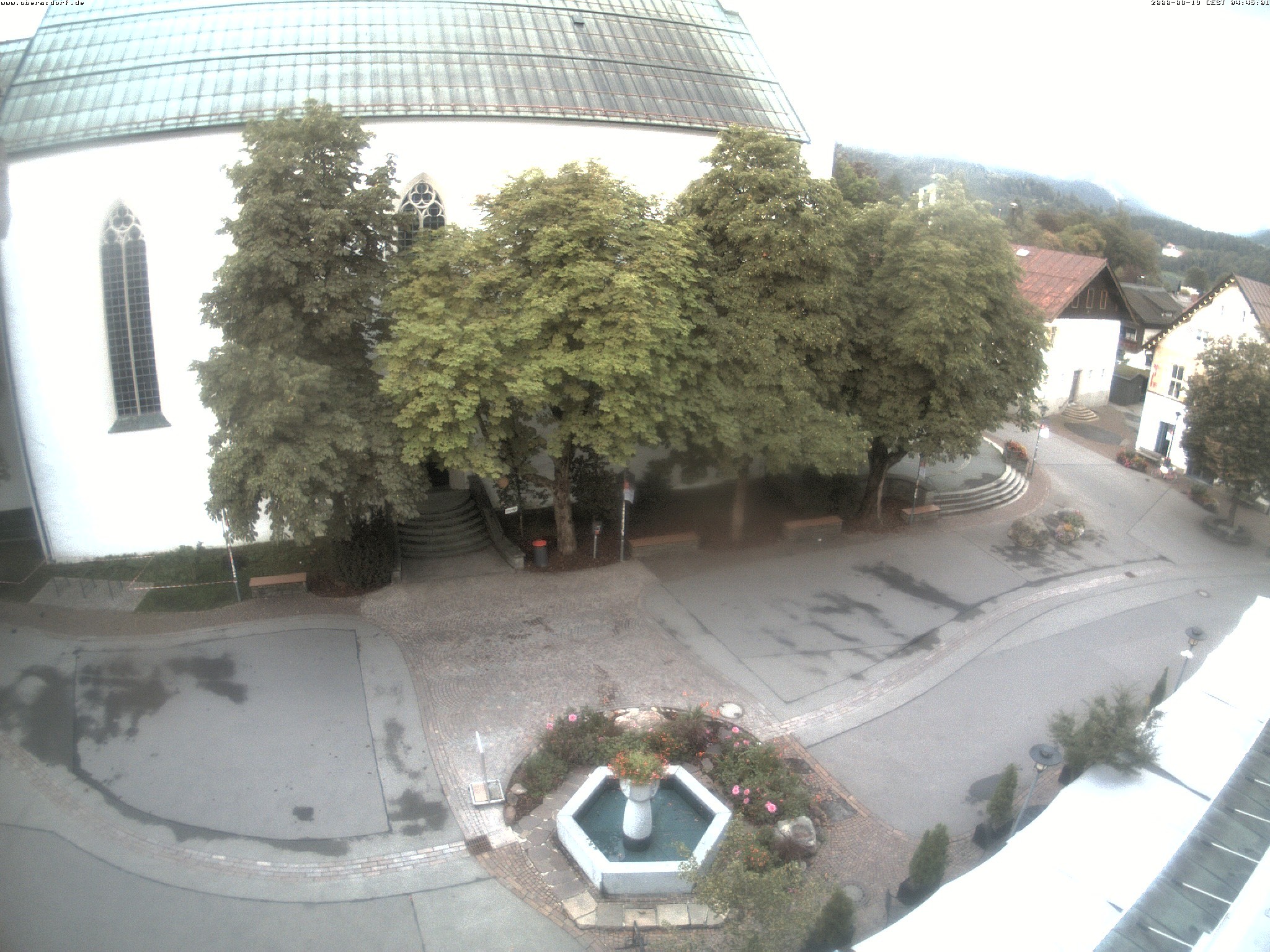 Archiv Foto Webcam Oberstdorf Markplatz