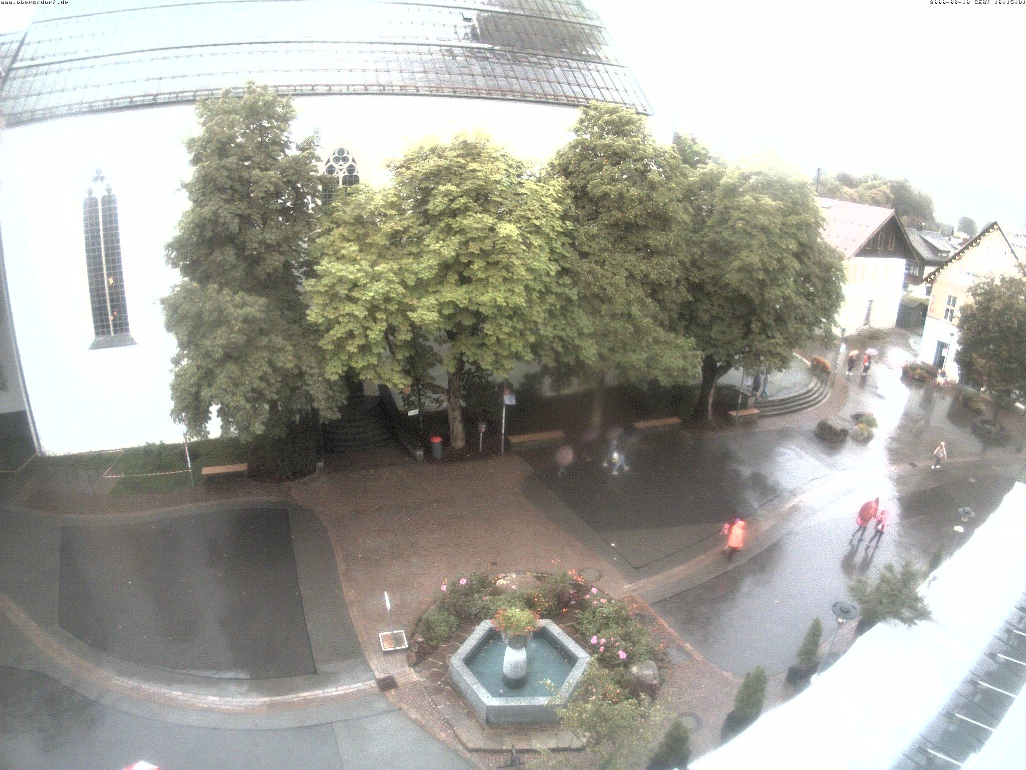 Archiv Foto Webcam Oberstdorf Markplatz