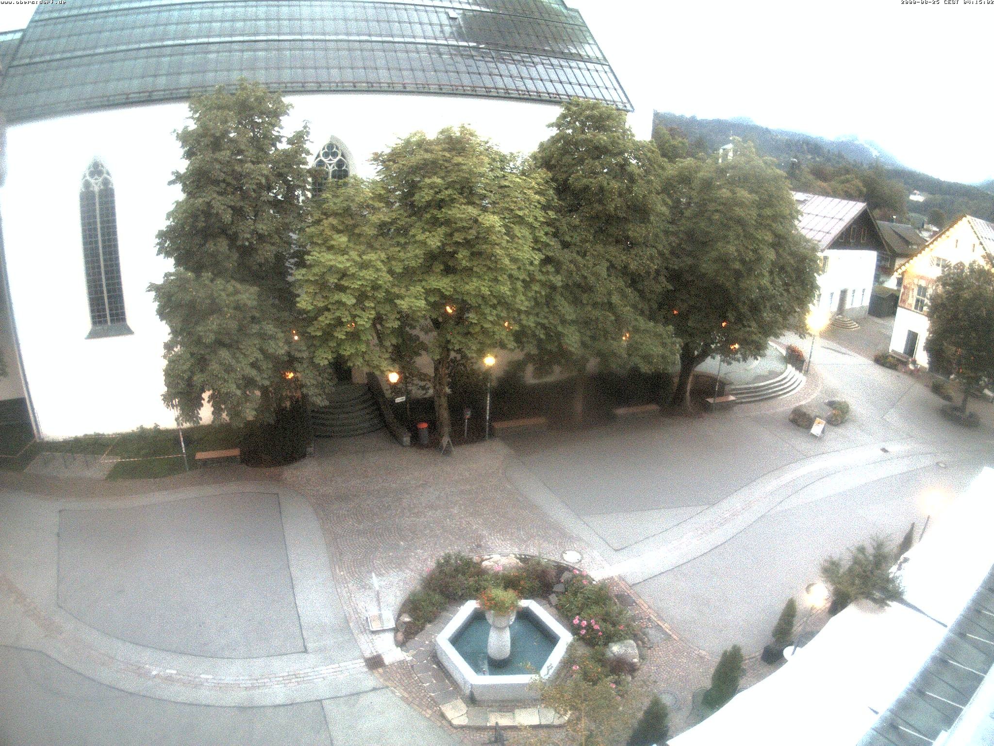 Archiv Foto Webcam Oberstdorf Markplatz
