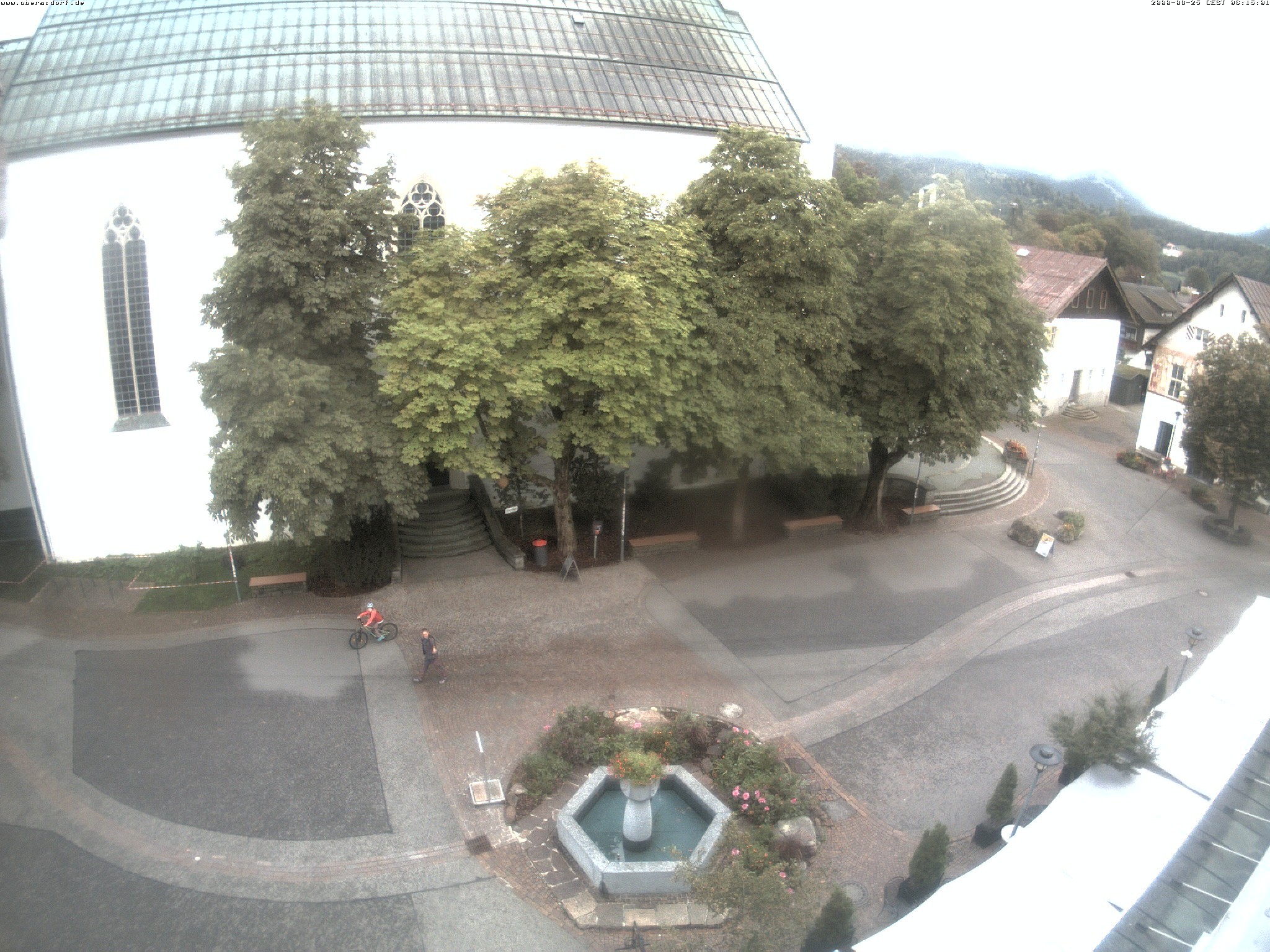 Archiv Foto Webcam Oberstdorf Markplatz
