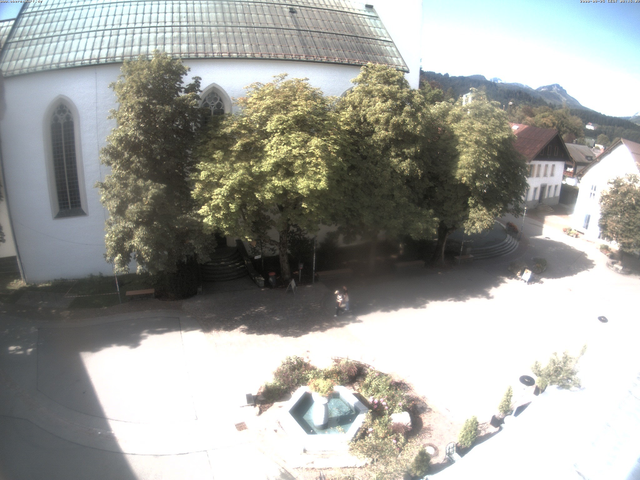 Archiv Foto Webcam Oberstdorf Markplatz