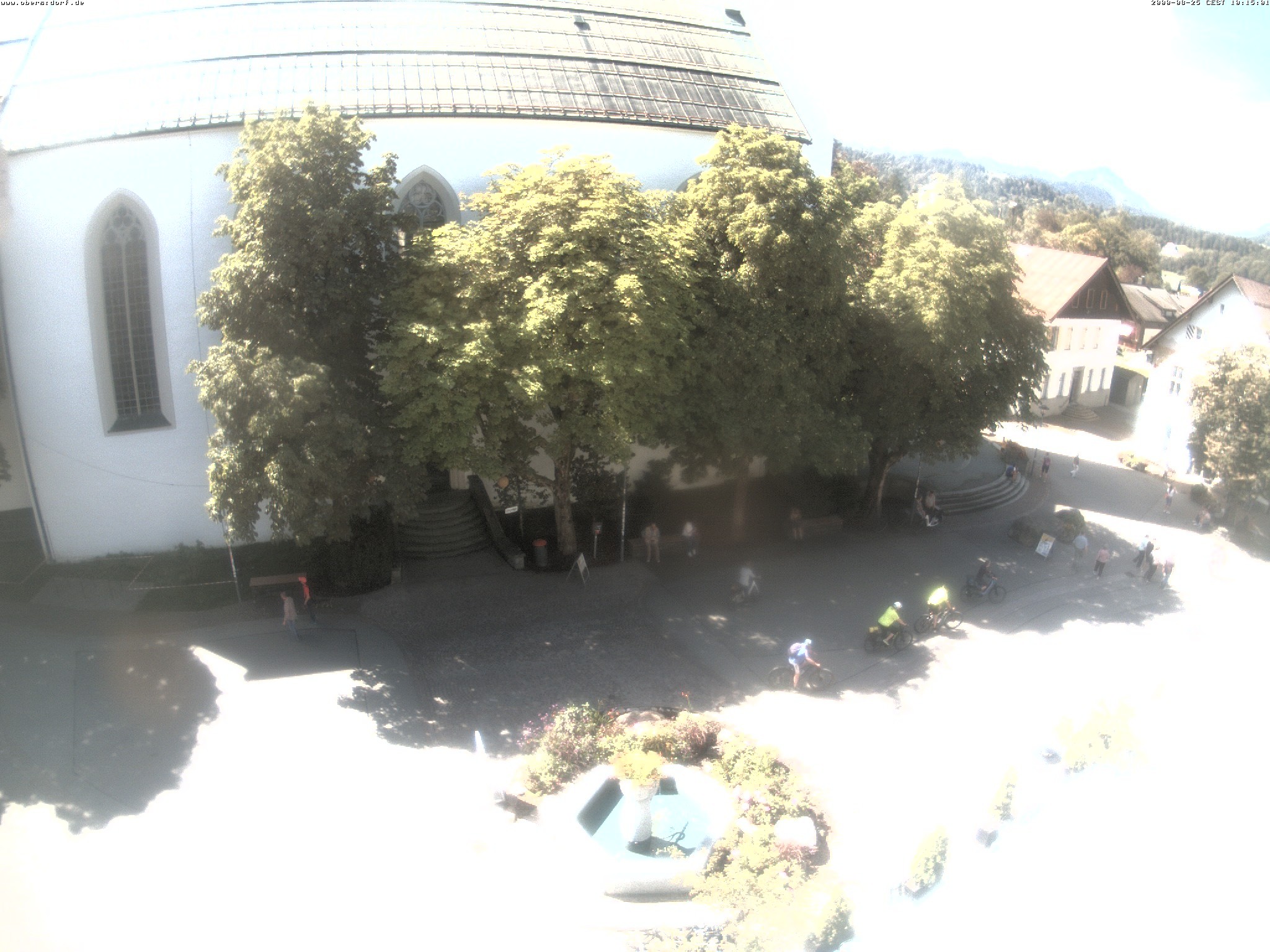 Archiv Foto Webcam Oberstdorf Markplatz