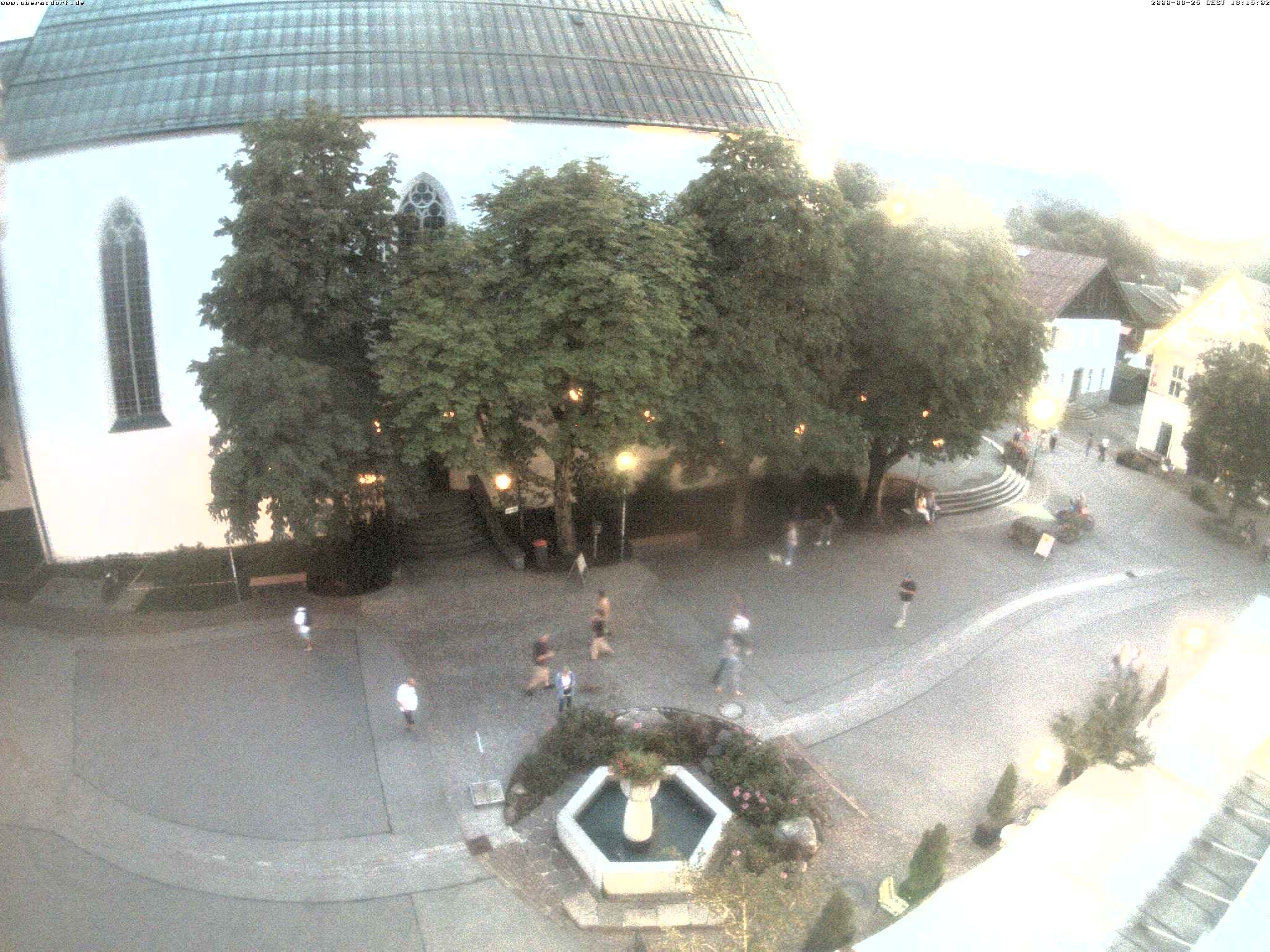 Archived image Webcam Oberstdorf Town Square