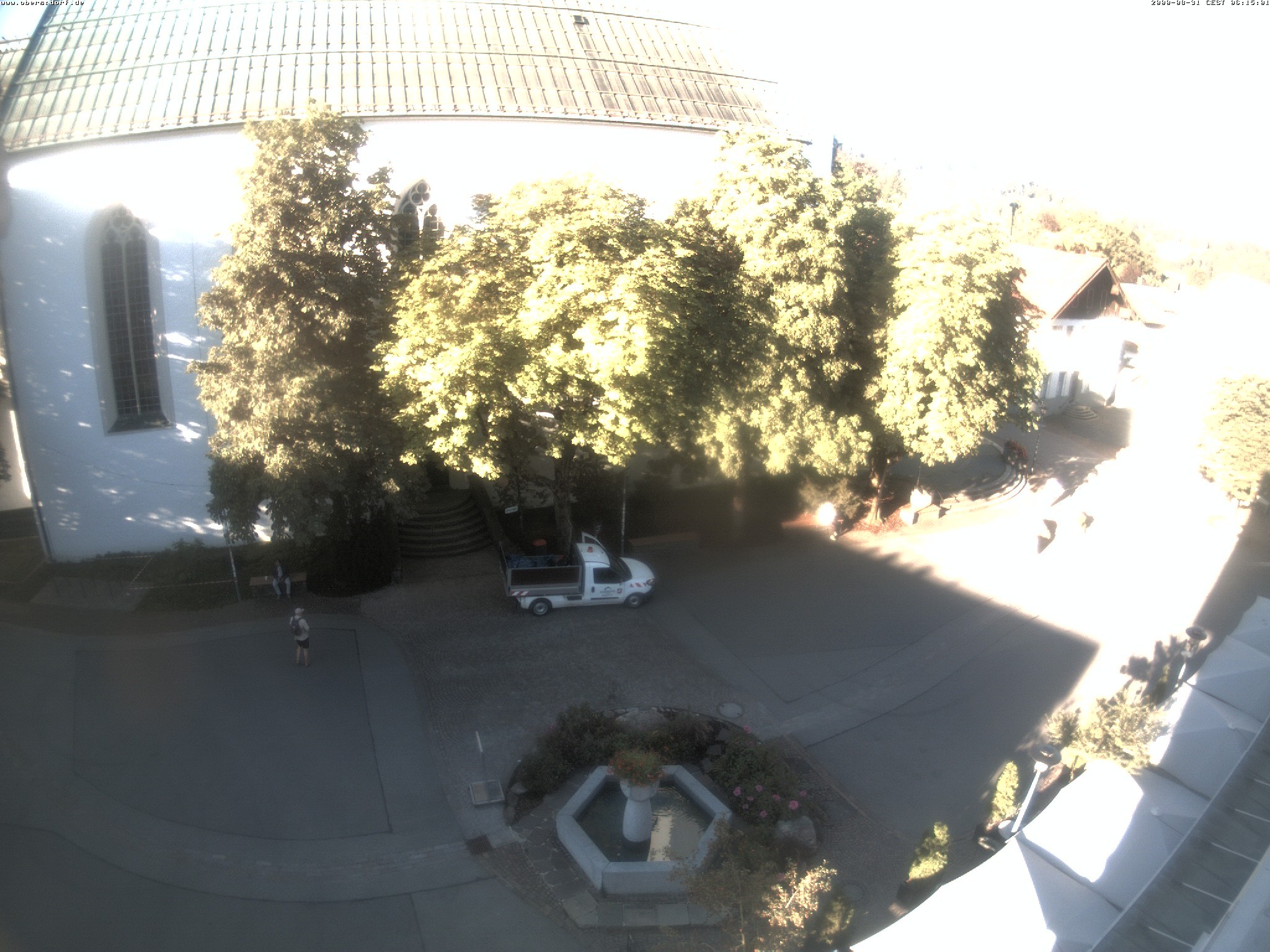 Archived image Webcam Oberstdorf Town Square