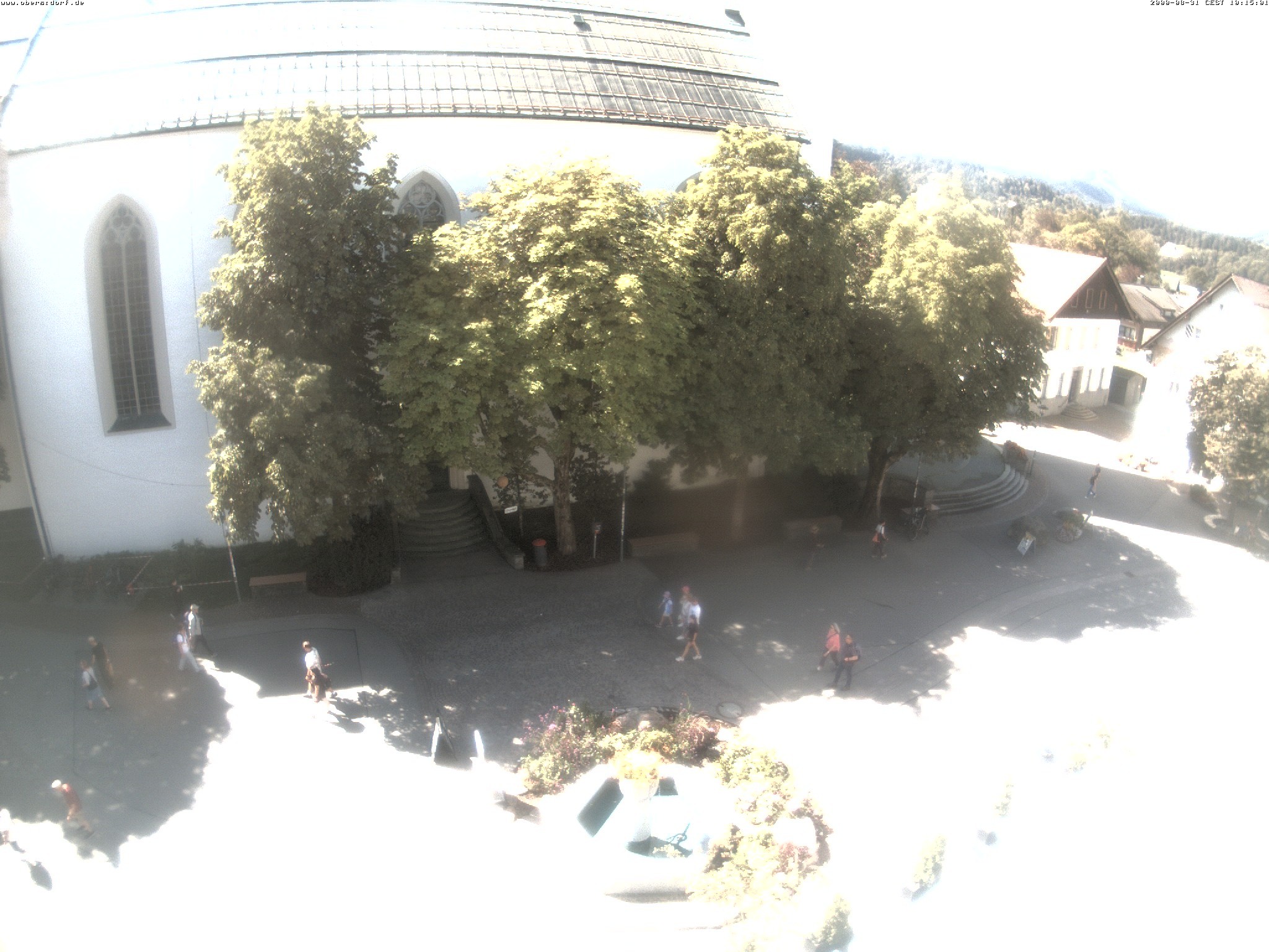 Archived image Webcam Oberstdorf Town Square