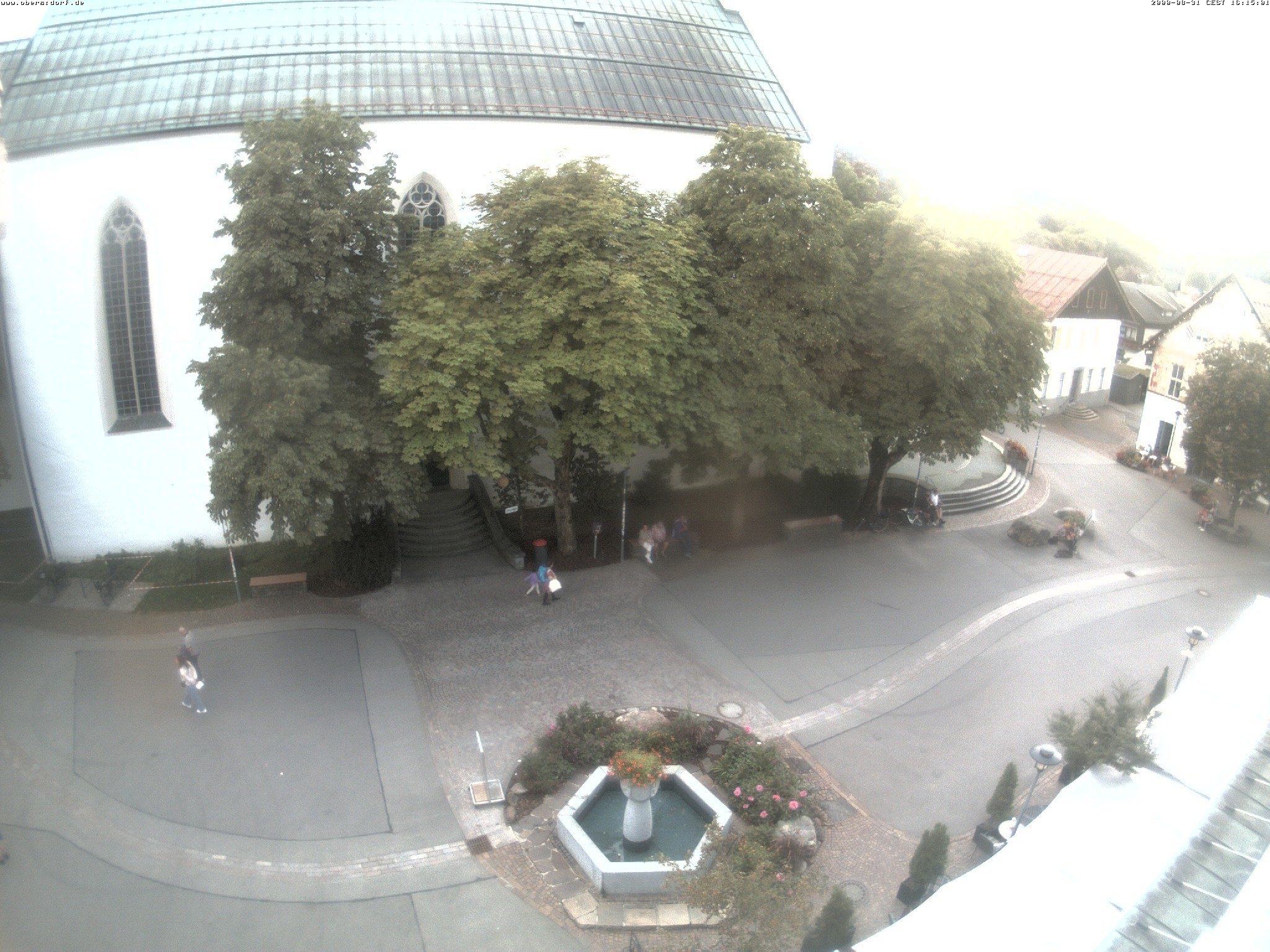 Archived image Webcam Oberstdorf Town Square