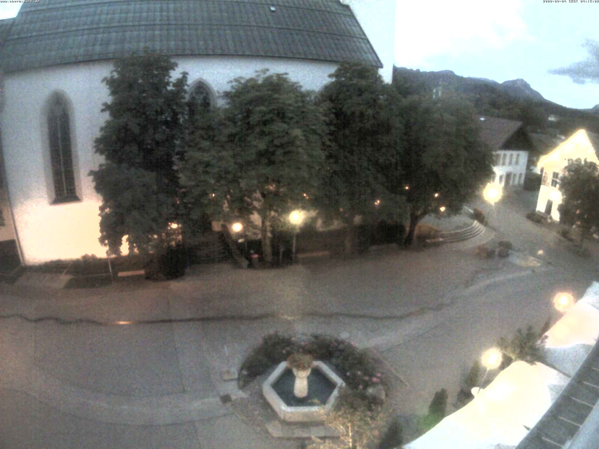 Archiv Foto Webcam Oberstdorf Markplatz