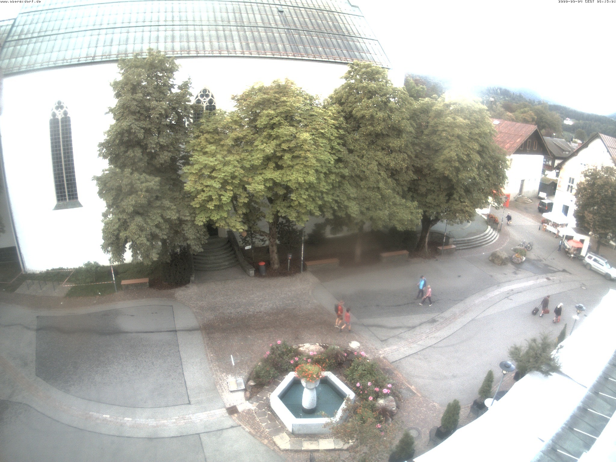 Archiv Foto Webcam Oberstdorf Markplatz