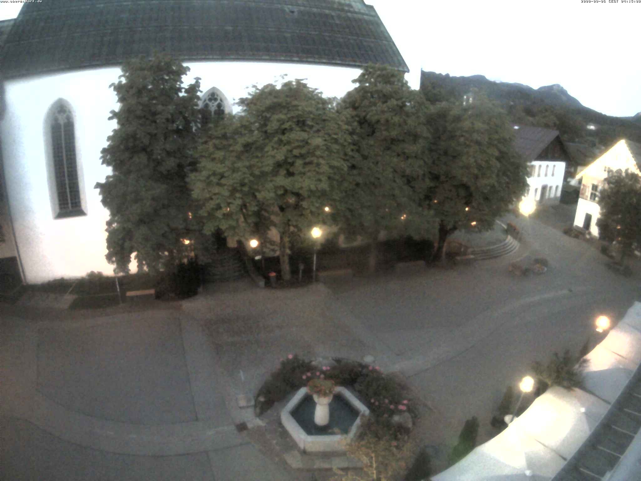 Archiv Foto Webcam Oberstdorf Markplatz