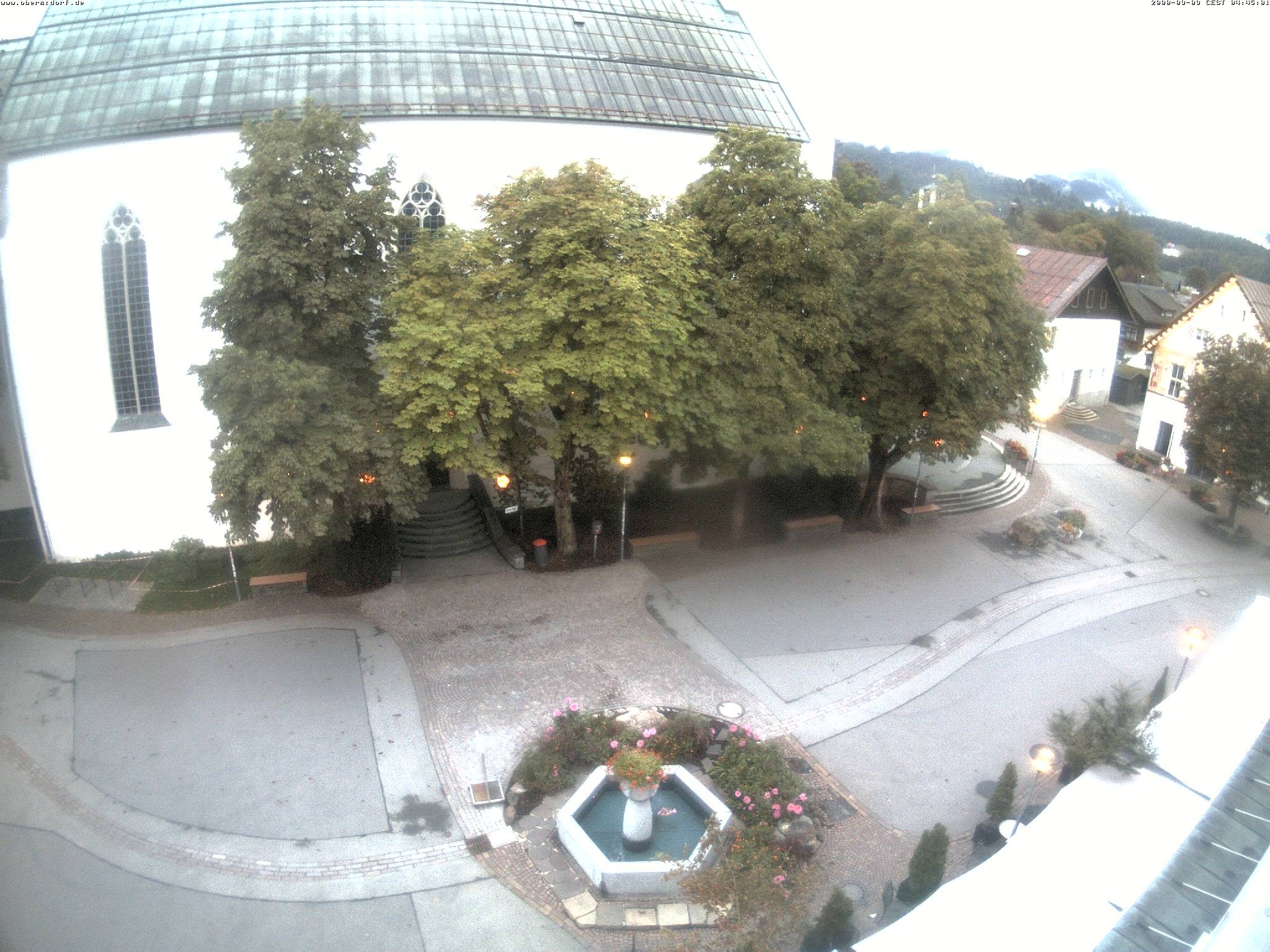 Archiv Foto Webcam Oberstdorf Markplatz