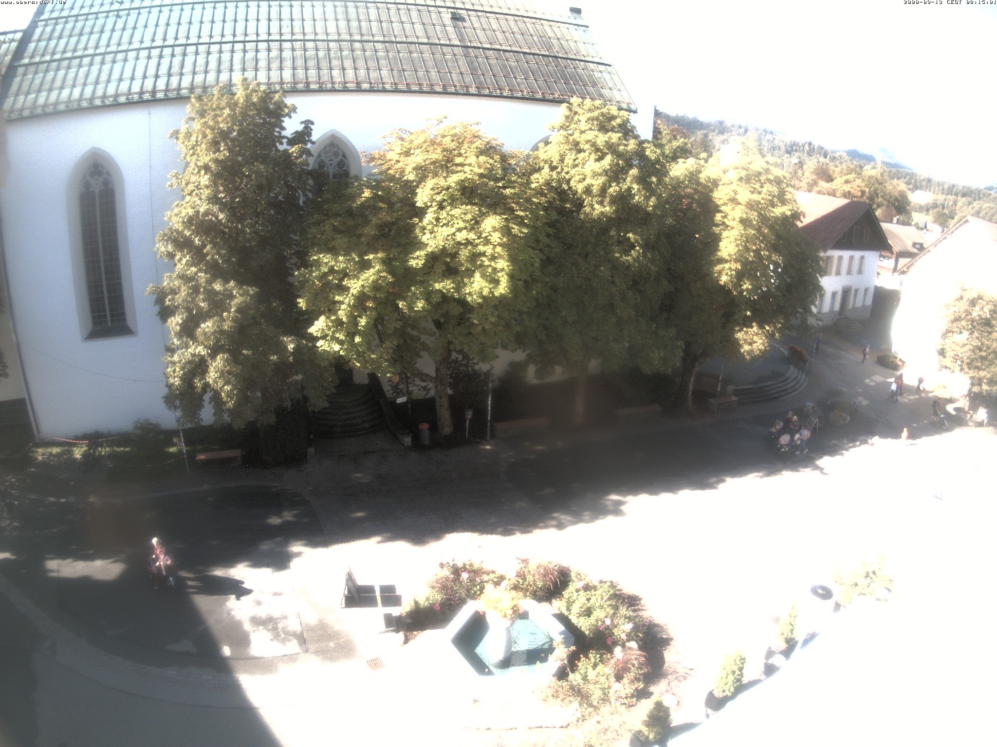 Archiv Foto Webcam Oberstdorf Markplatz