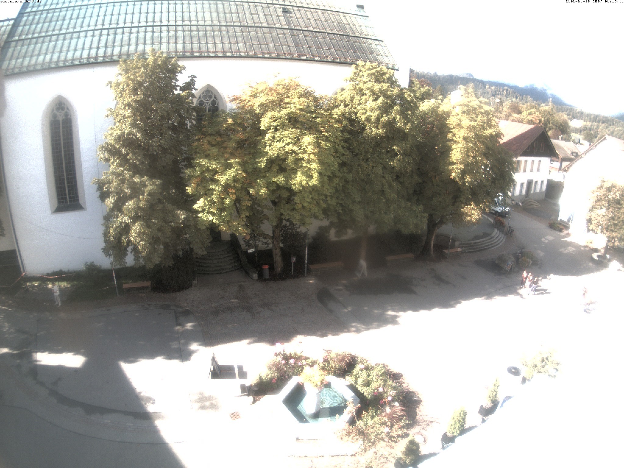 Archiv Foto Webcam Oberstdorf Markplatz