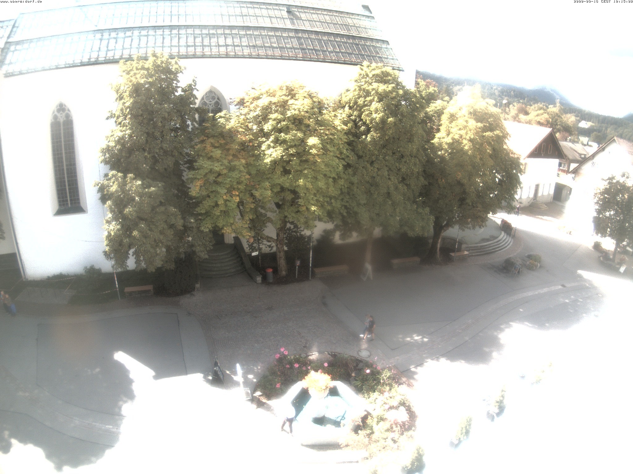 Archiv Foto Webcam Oberstdorf Markplatz