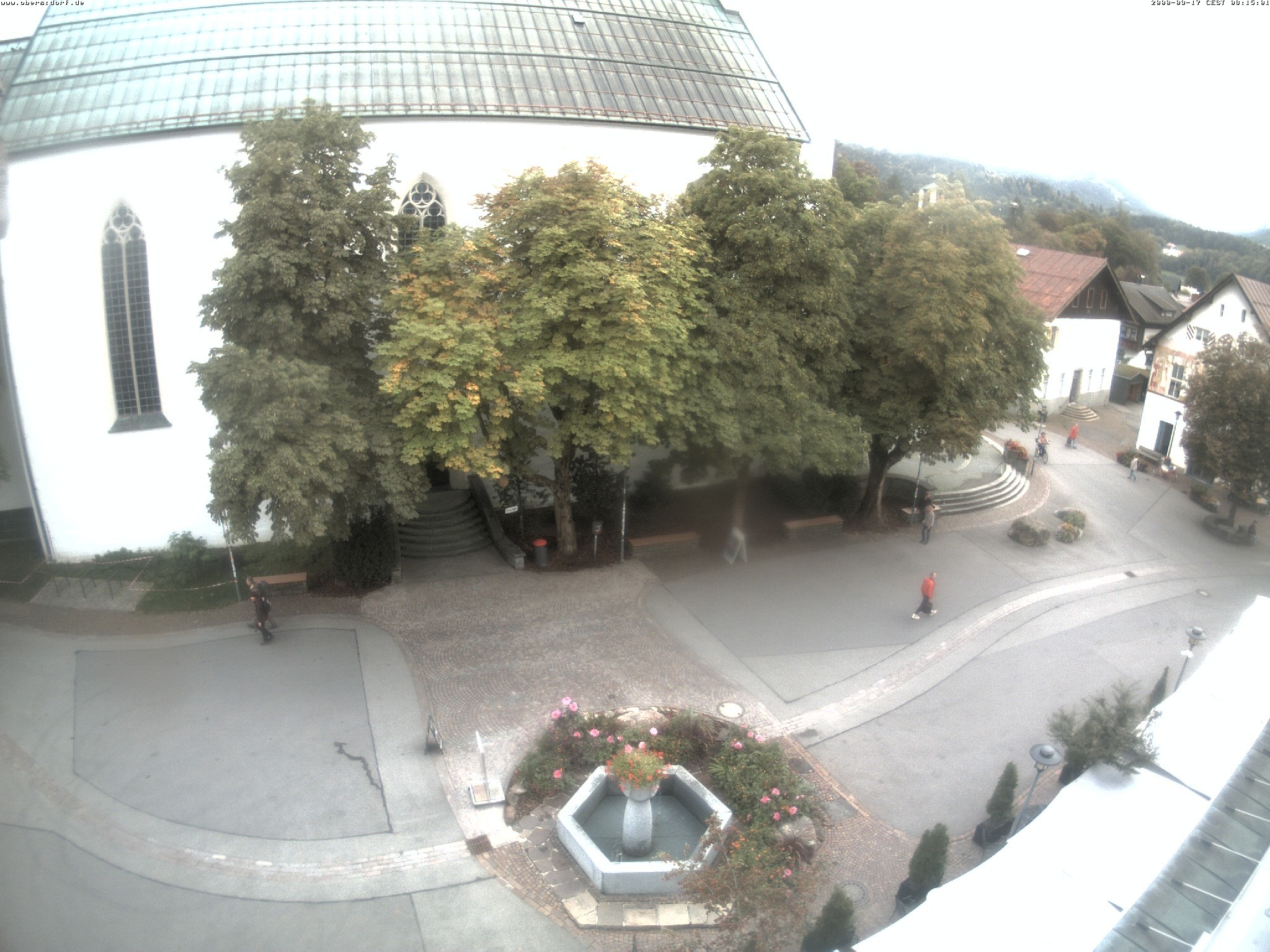 Archived image Webcam Oberstdorf Town Square