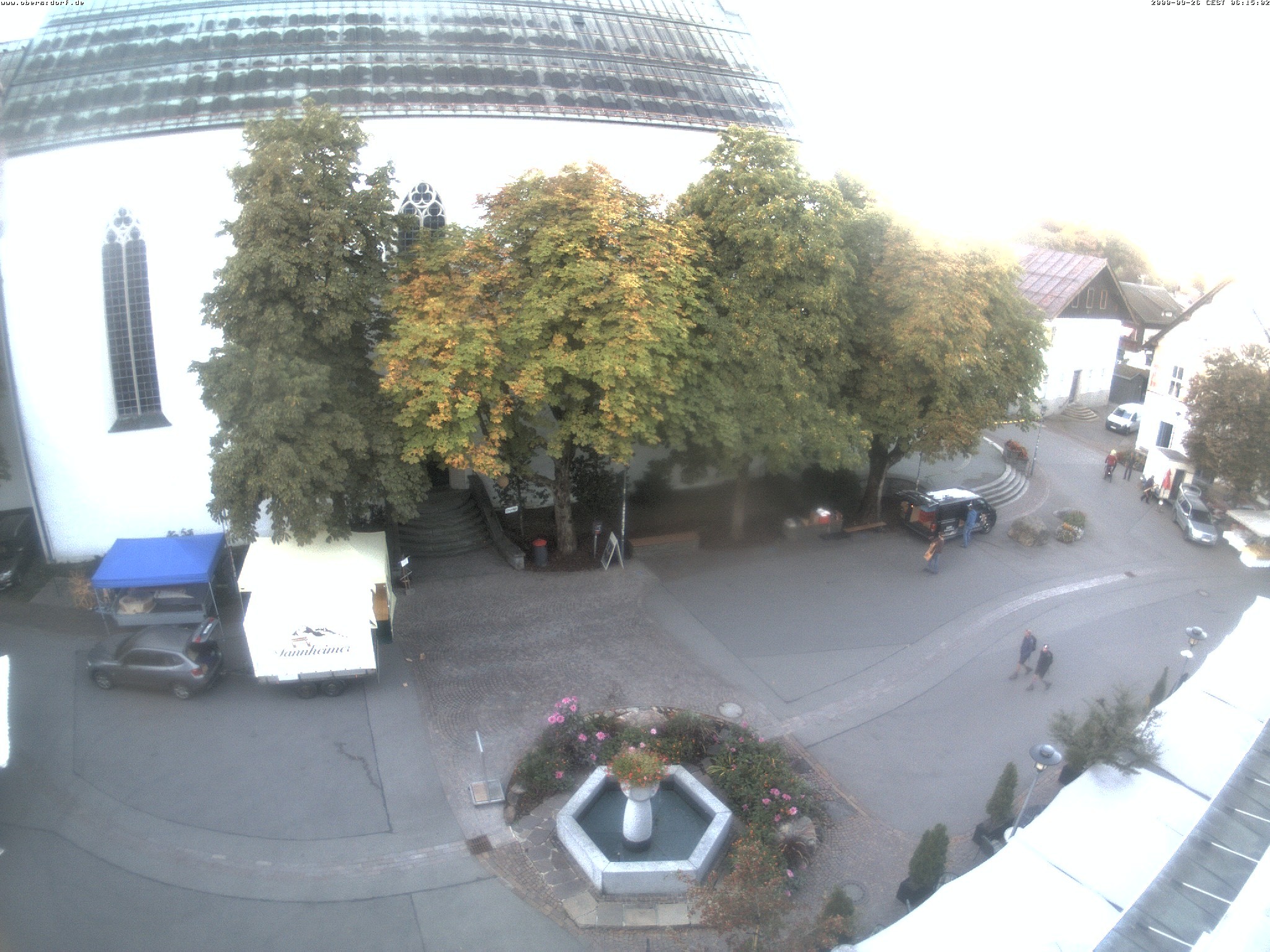 Archiv Foto Webcam Oberstdorf Markplatz