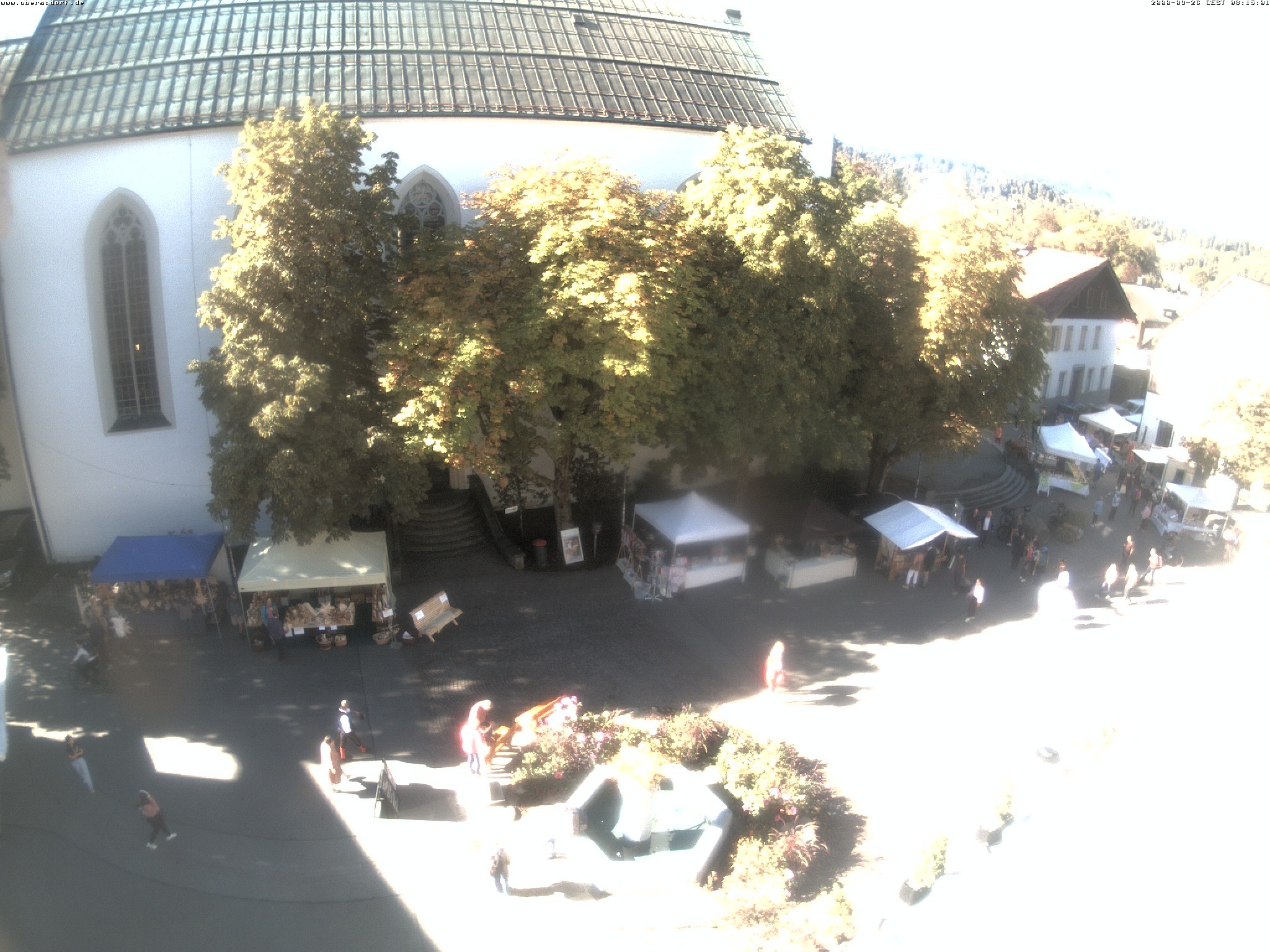 Archiv Foto Webcam Oberstdorf Markplatz