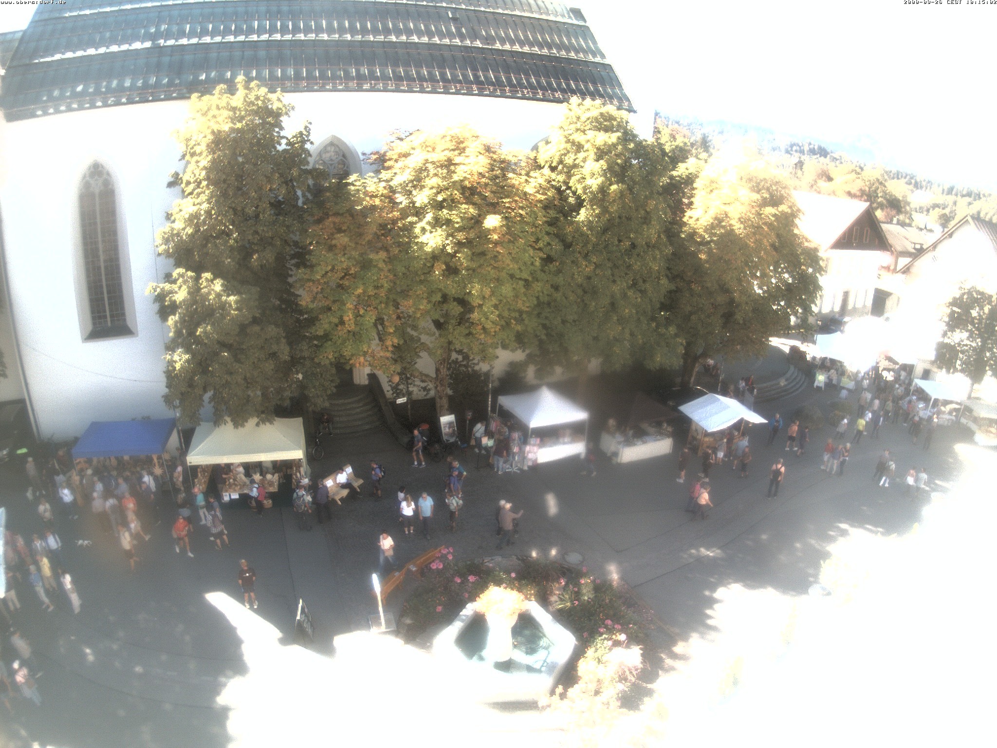 Archiv Foto Webcam Oberstdorf Markplatz