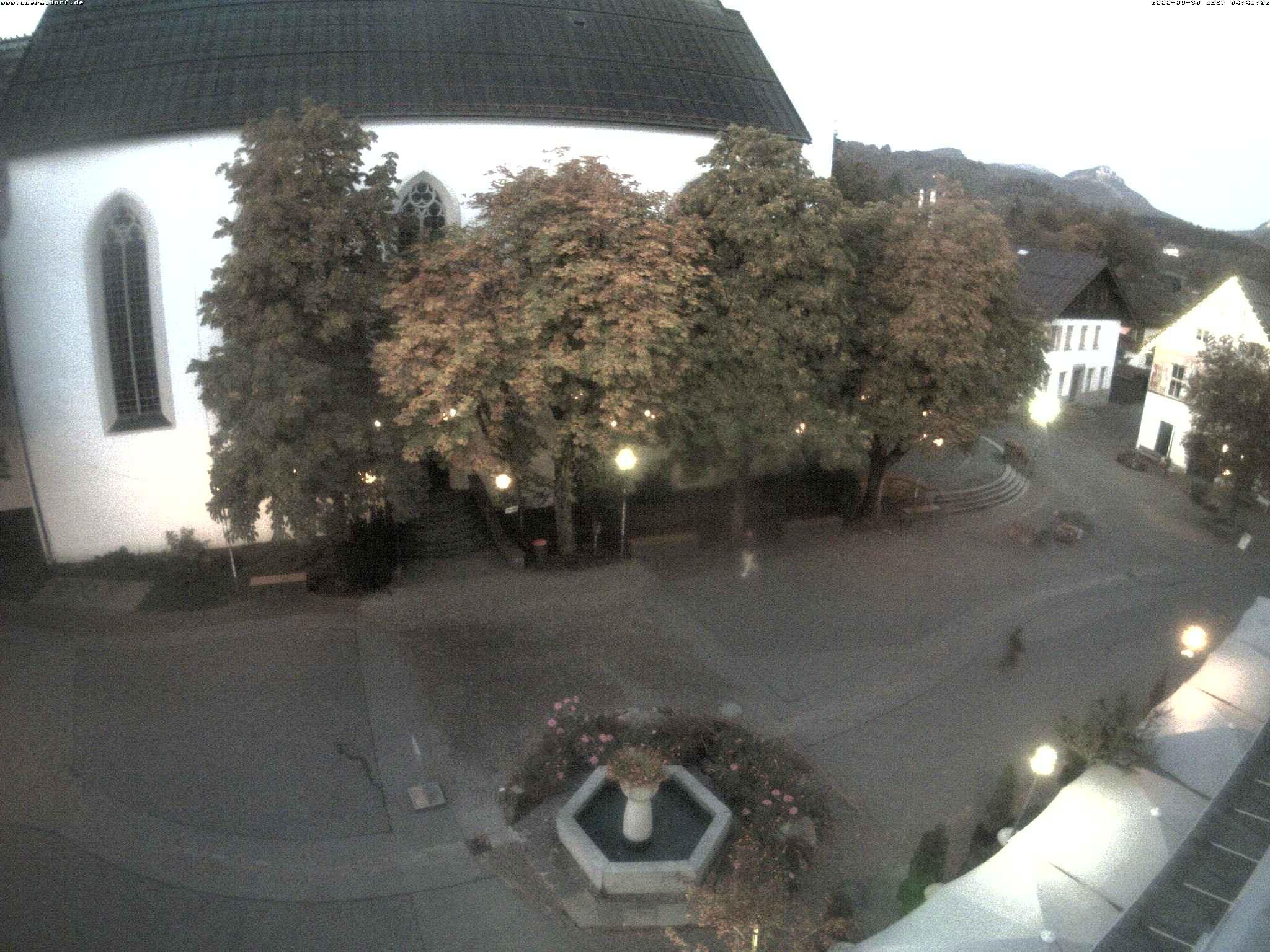 Archiv Foto Webcam Oberstdorf Markplatz