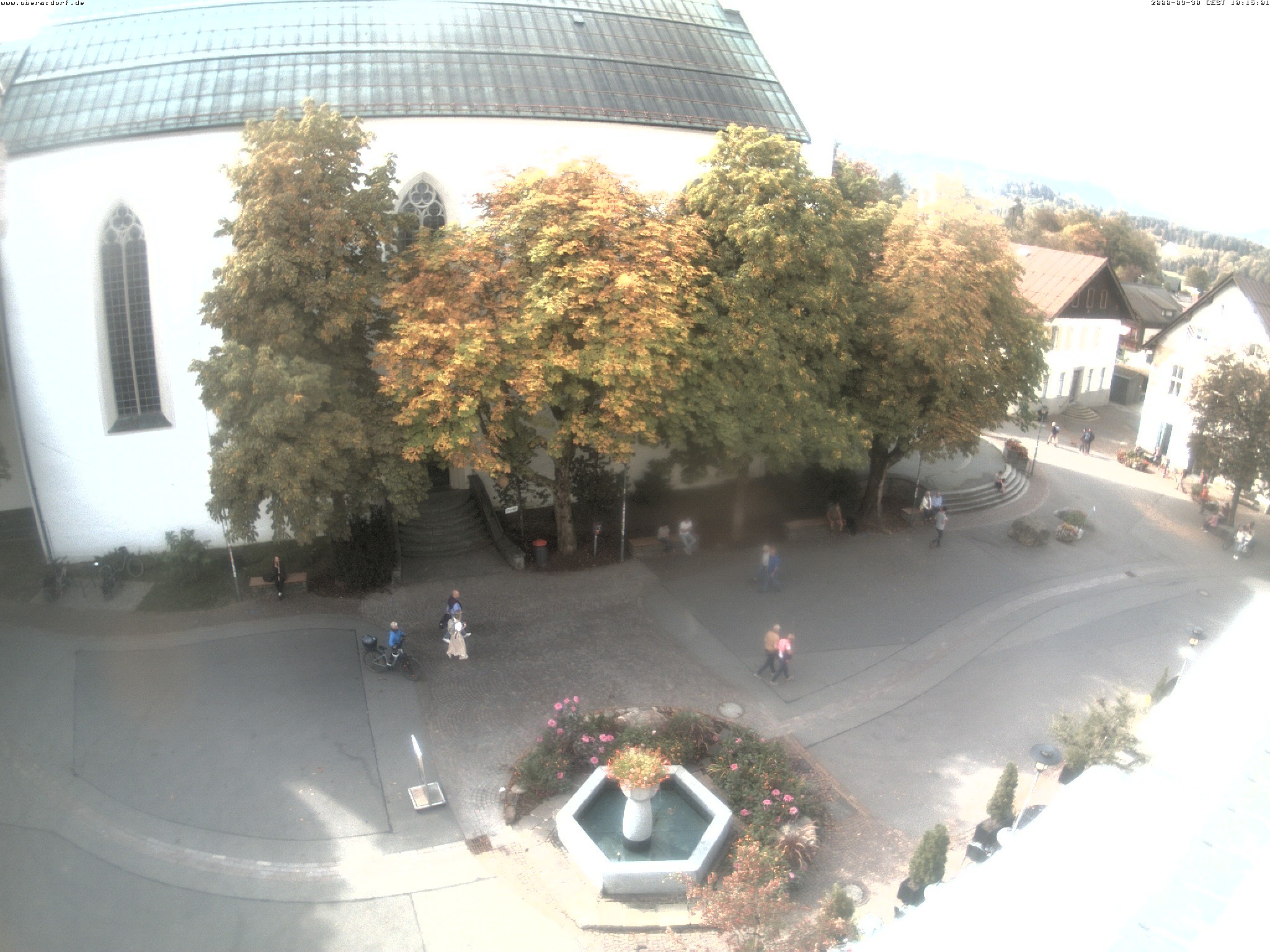 Archiv Foto Webcam Oberstdorf Markplatz