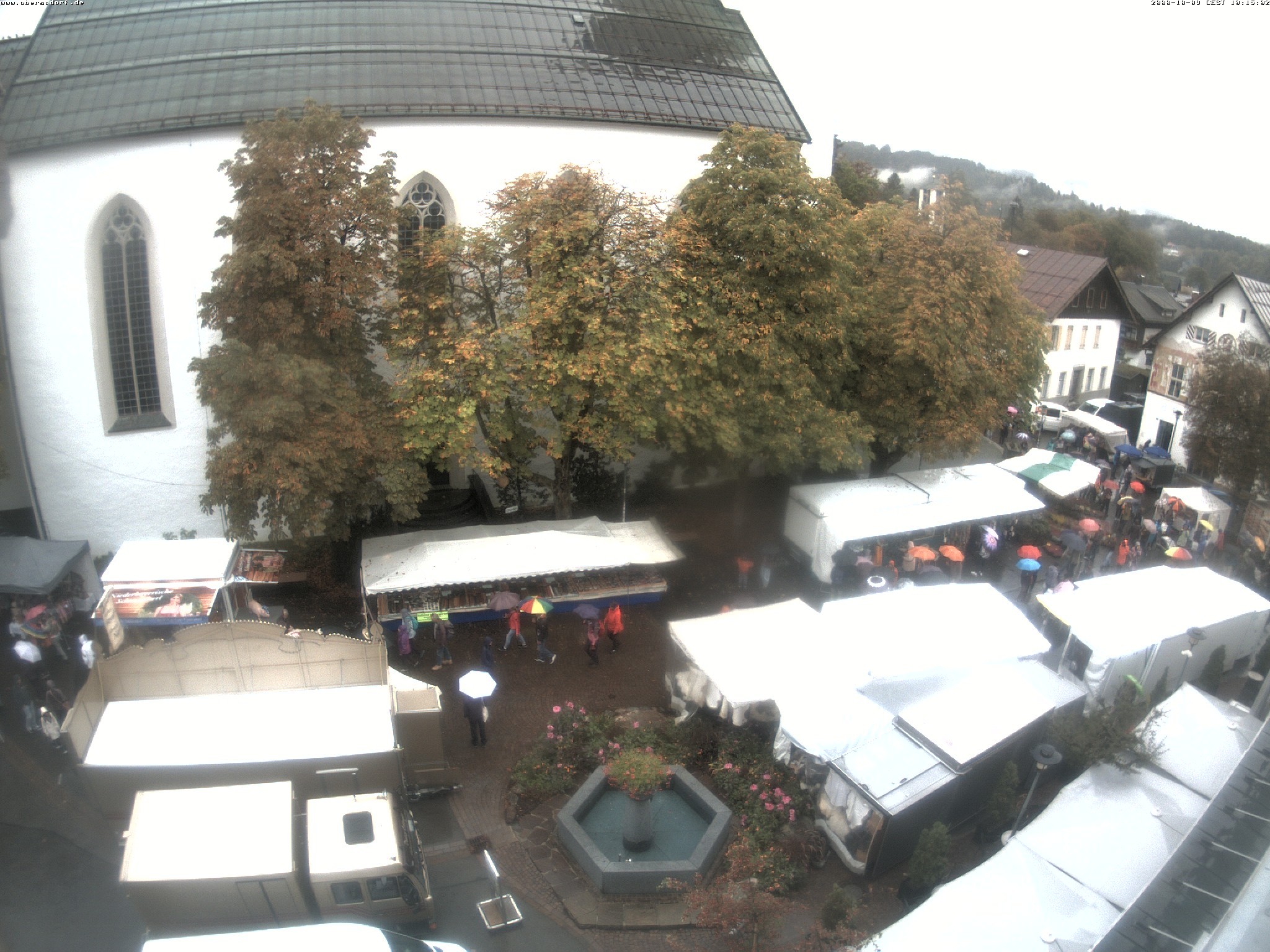 Archiv Foto Webcam Oberstdorf Markplatz