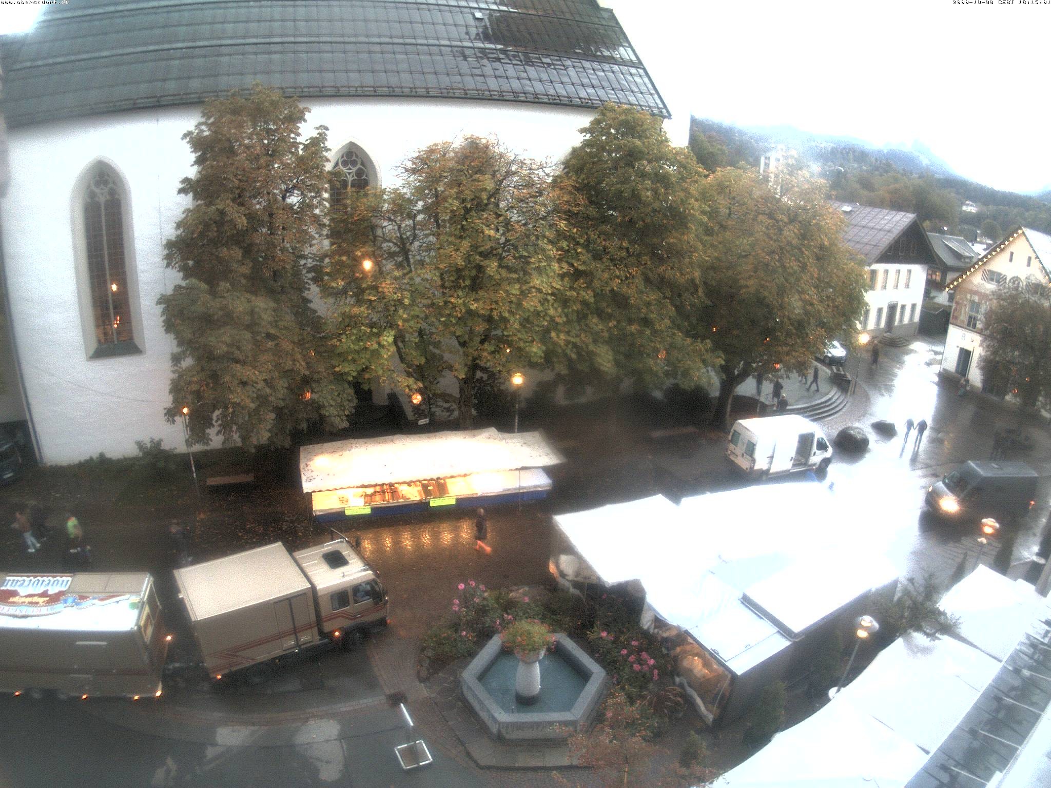Archiv Foto Webcam Oberstdorf Markplatz