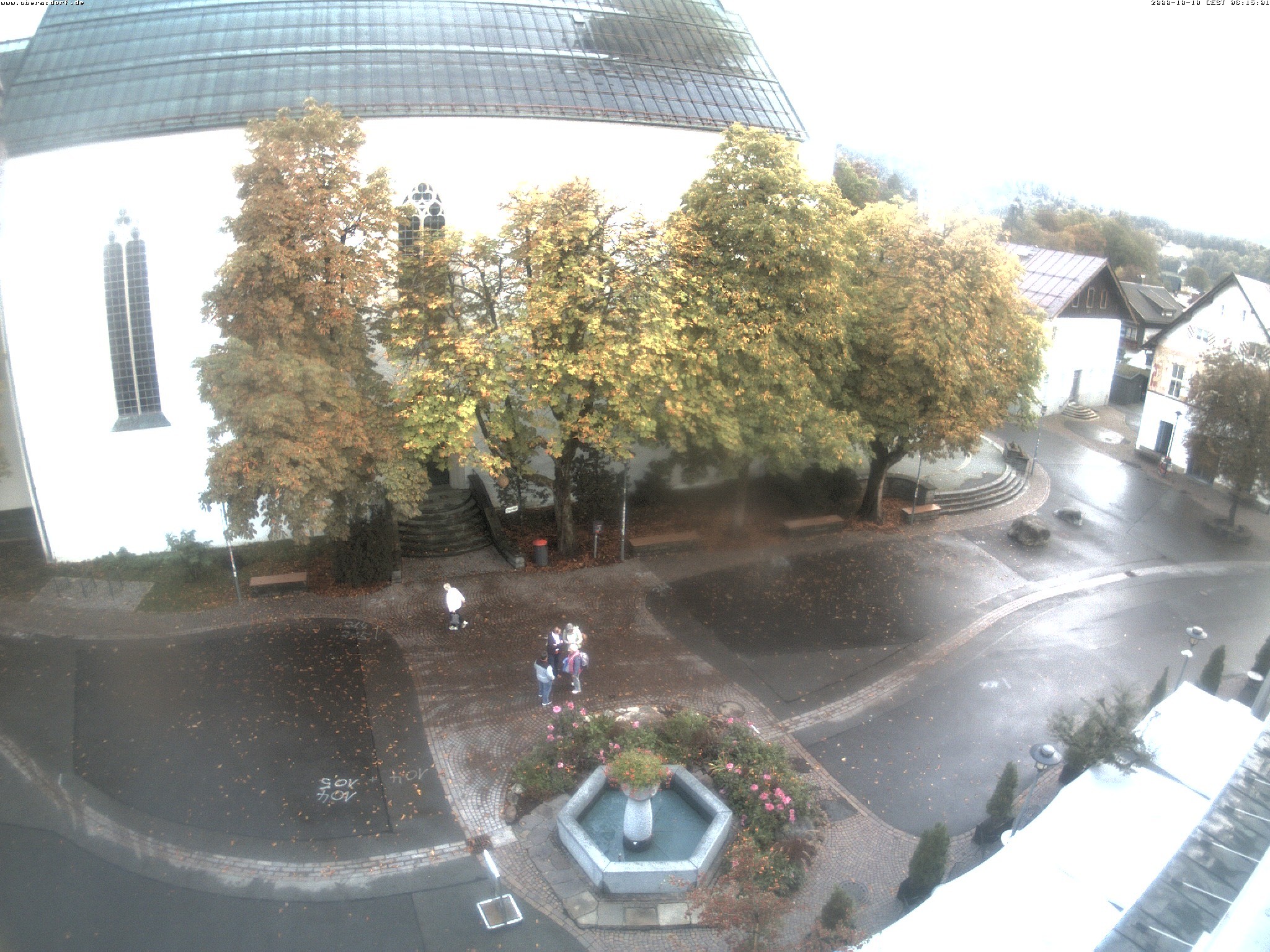 Archiv Foto Webcam Oberstdorf Markplatz