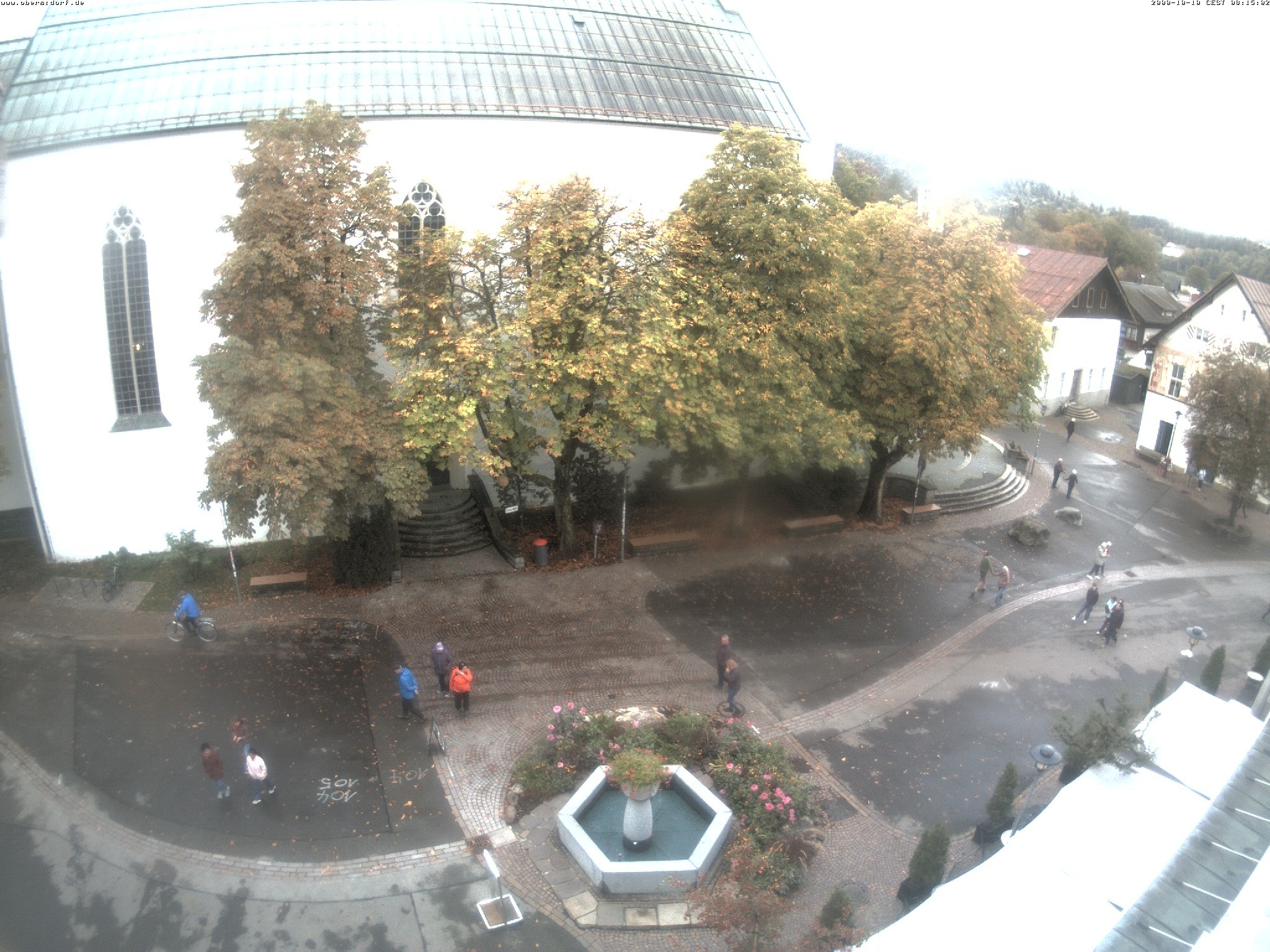 Archiv Foto Webcam Oberstdorf Markplatz
