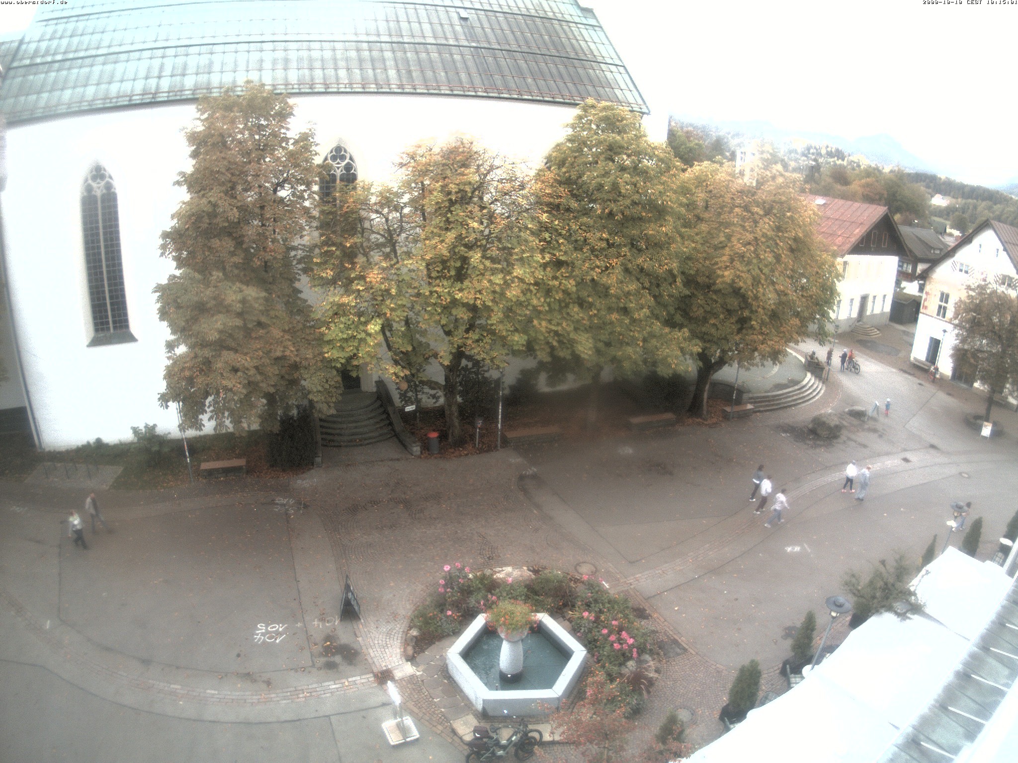 Archiv Foto Webcam Oberstdorf Markplatz