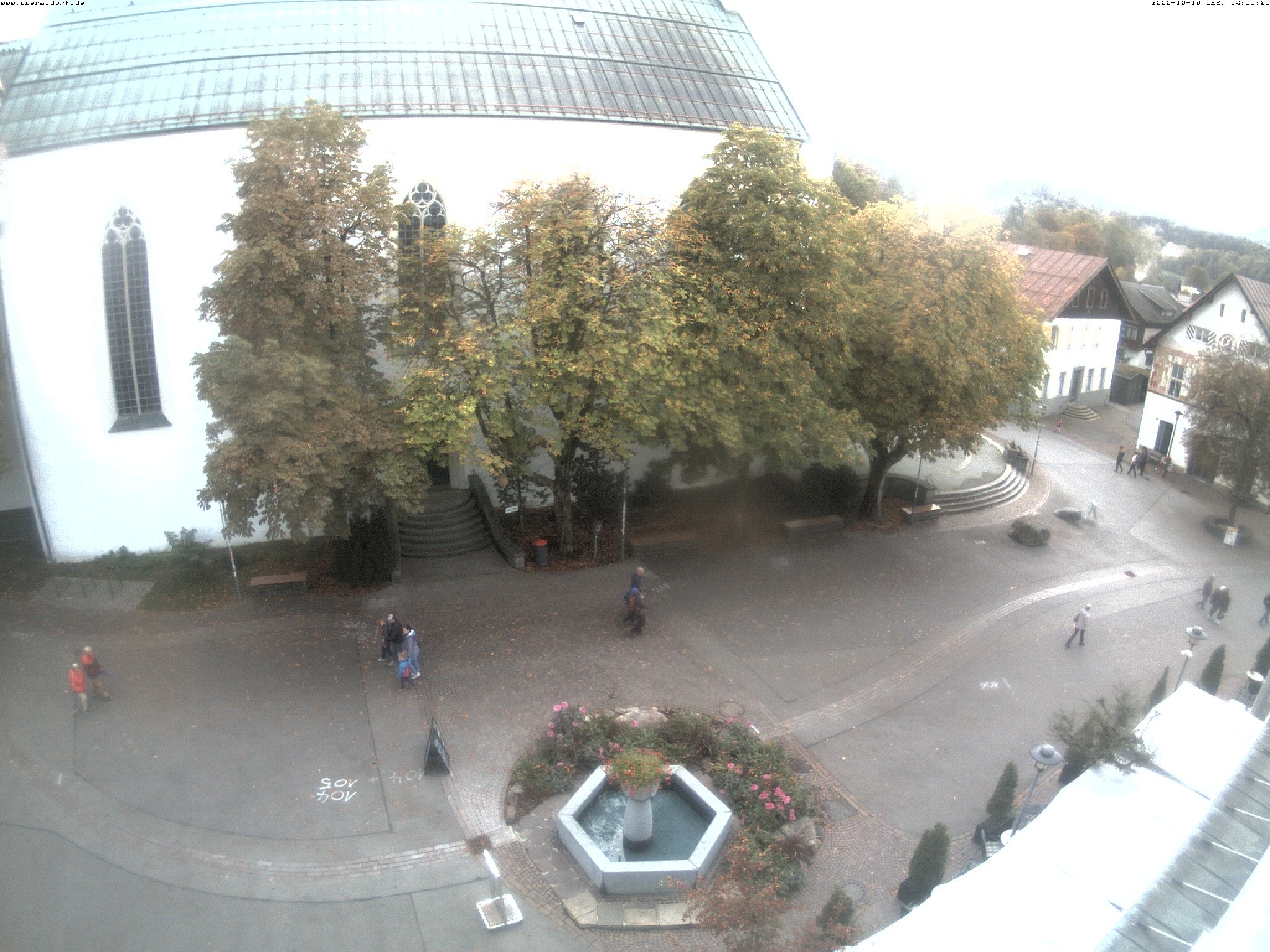Archiv Foto Webcam Oberstdorf Markplatz