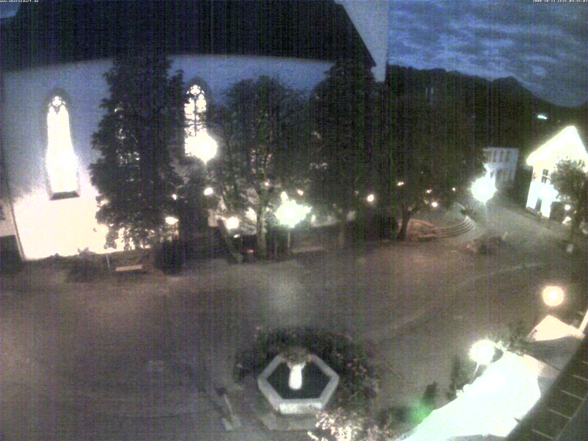 Archiv Foto Webcam Oberstdorf Markplatz